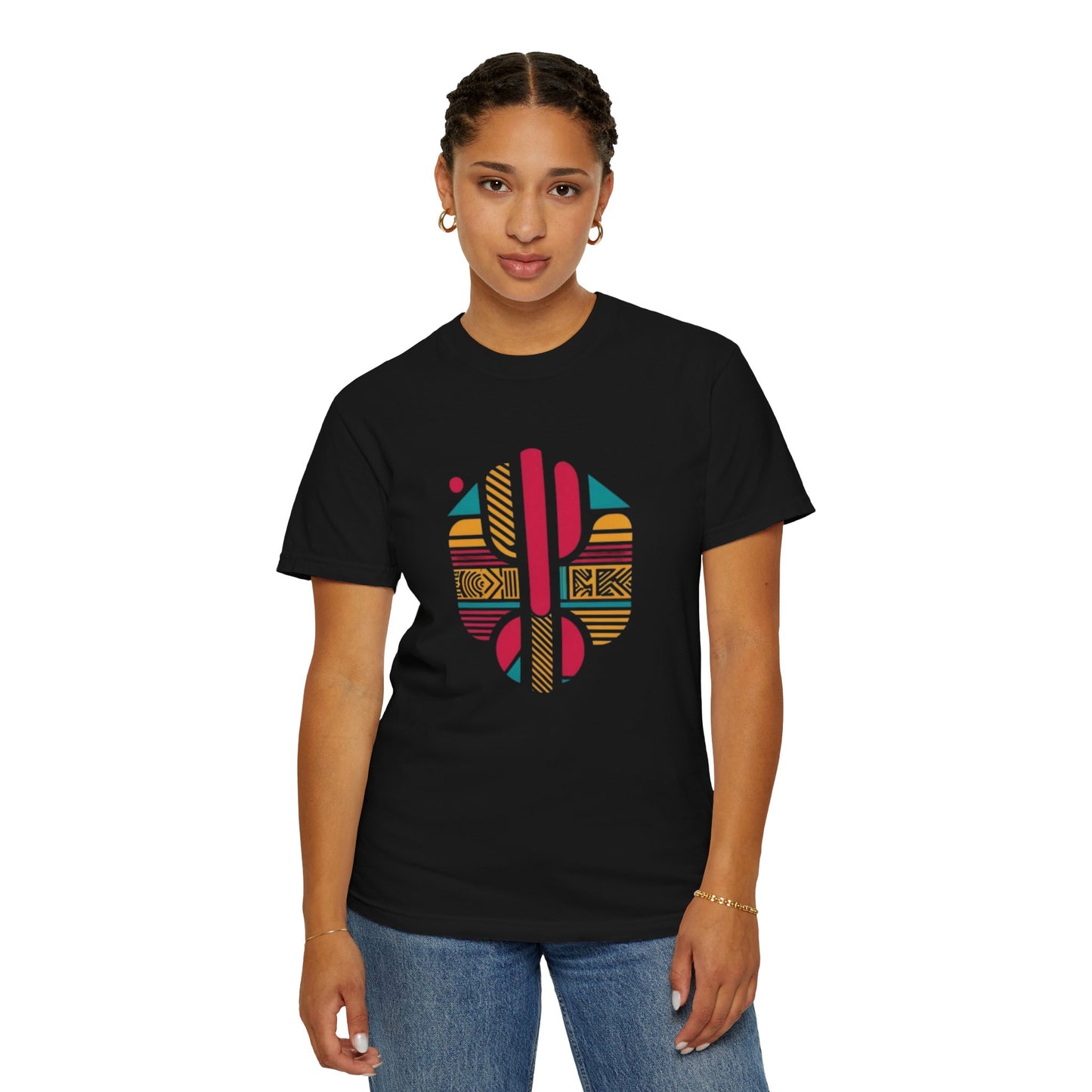Masterpiece Pendant Art - Vintage Aesthetic Outfit Pullover, Oversized Boho Tshirt 03