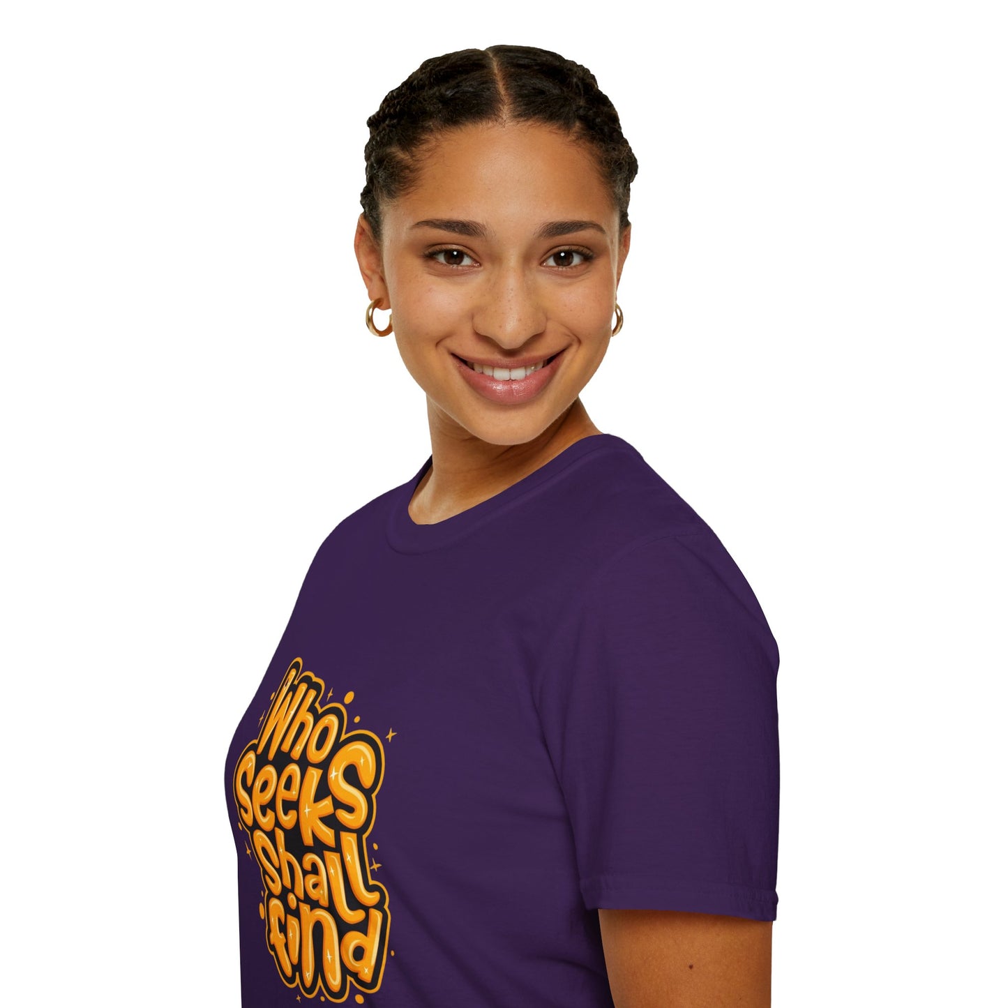Unisex Organic Cotton Softstyle T-Shirt - Eco-Friendly, Comfortable, Stylish Casual Wear available in various colors on display.
