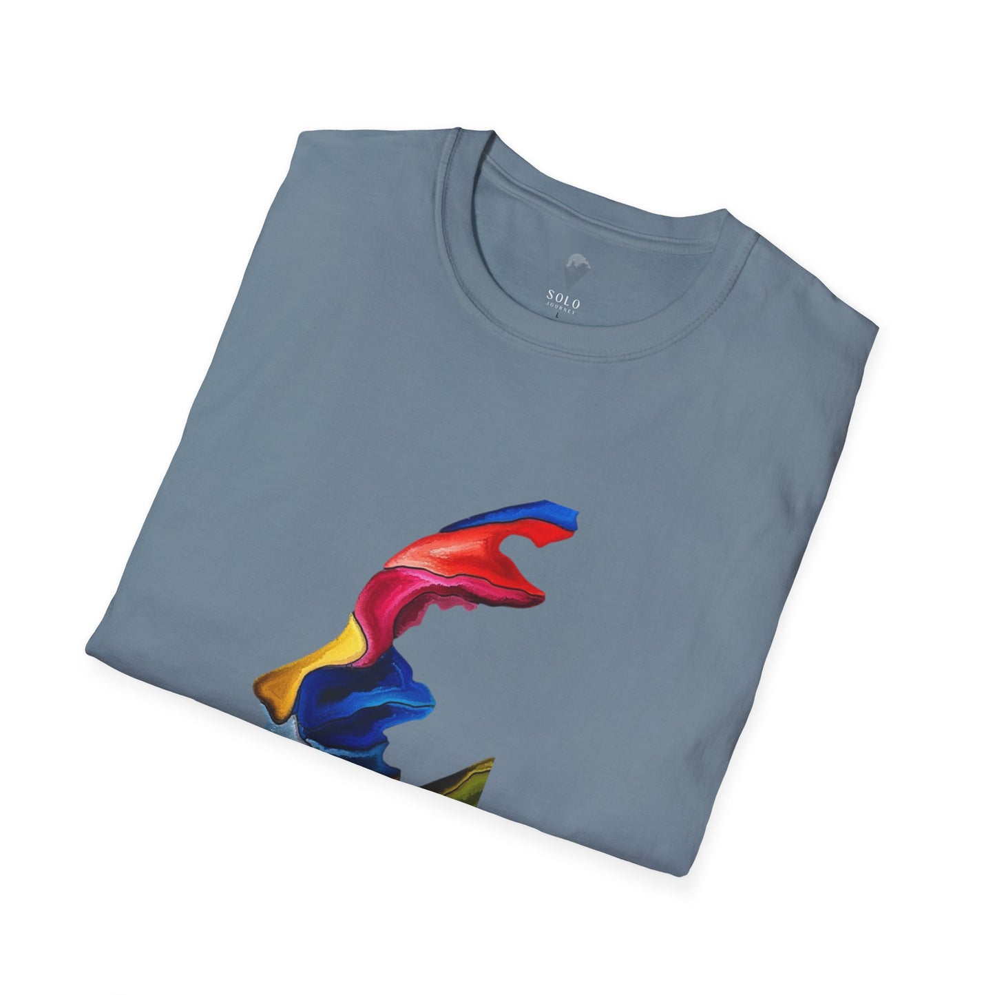 Face Art Masterpiece- Unisex Softstyle Sustainable T-Shirt