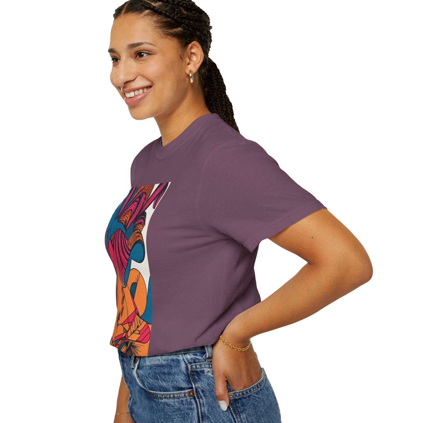Berry Masterpiece - Design Oversized Boho Tshirt 09Your New Favorite Sweatshirt—Made for Wild Souls and Free Spirits
Some outfits don’t just look good—they feel like home. Like slipping into something that understandSolo JourneyWestern Graphic Shirt