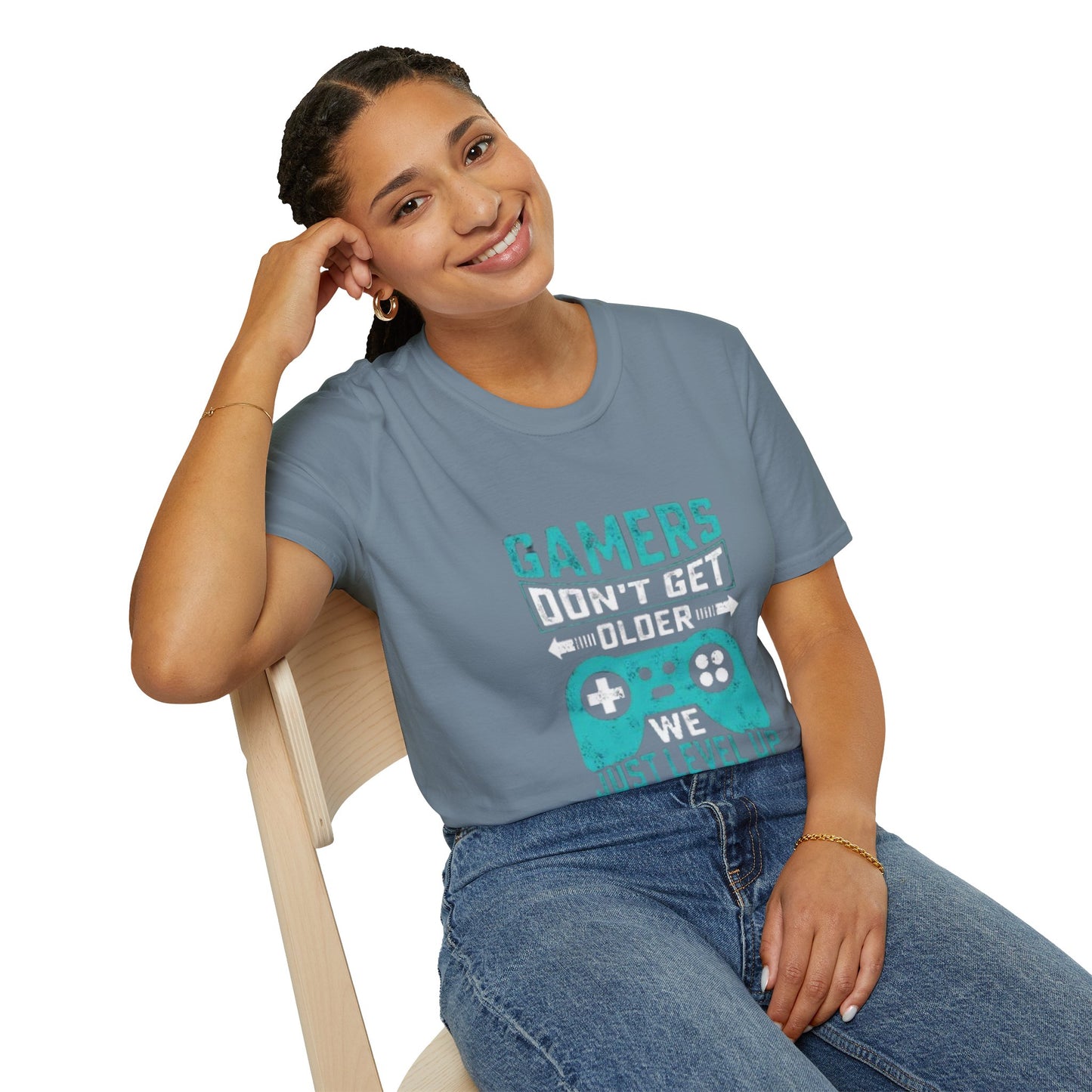 Unisex Organic Cotton Softstyle T-Shirt - Eco-Friendly, Comfortable, Stylish Casual Tee displayed in a vibrant color.