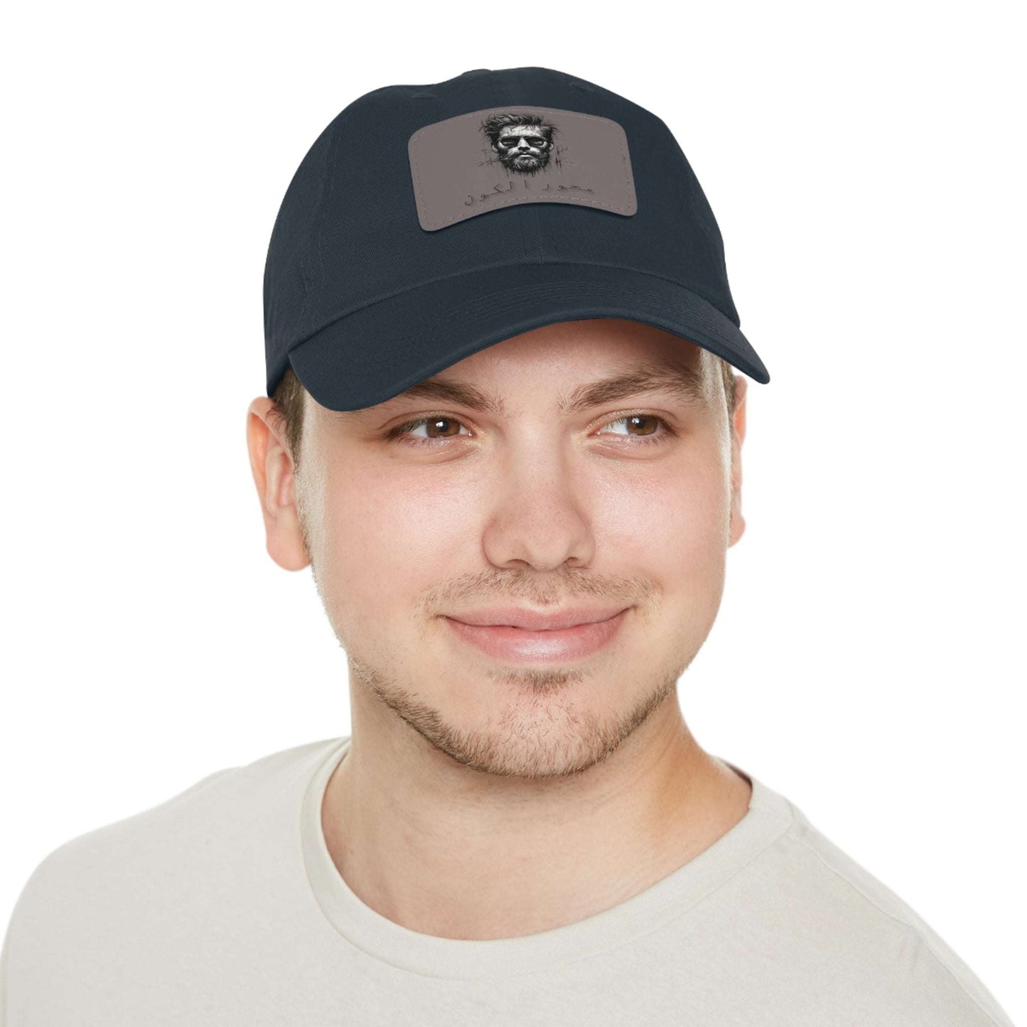 Creative Graphic Hat with Leather PatchThis Creative Graphic Hat with Leather Patch is a funny and awesome accessory that adds personality to your outfit. The decorative stitching and chino twill fabric gSolo JourneyCreative Graphic Hat