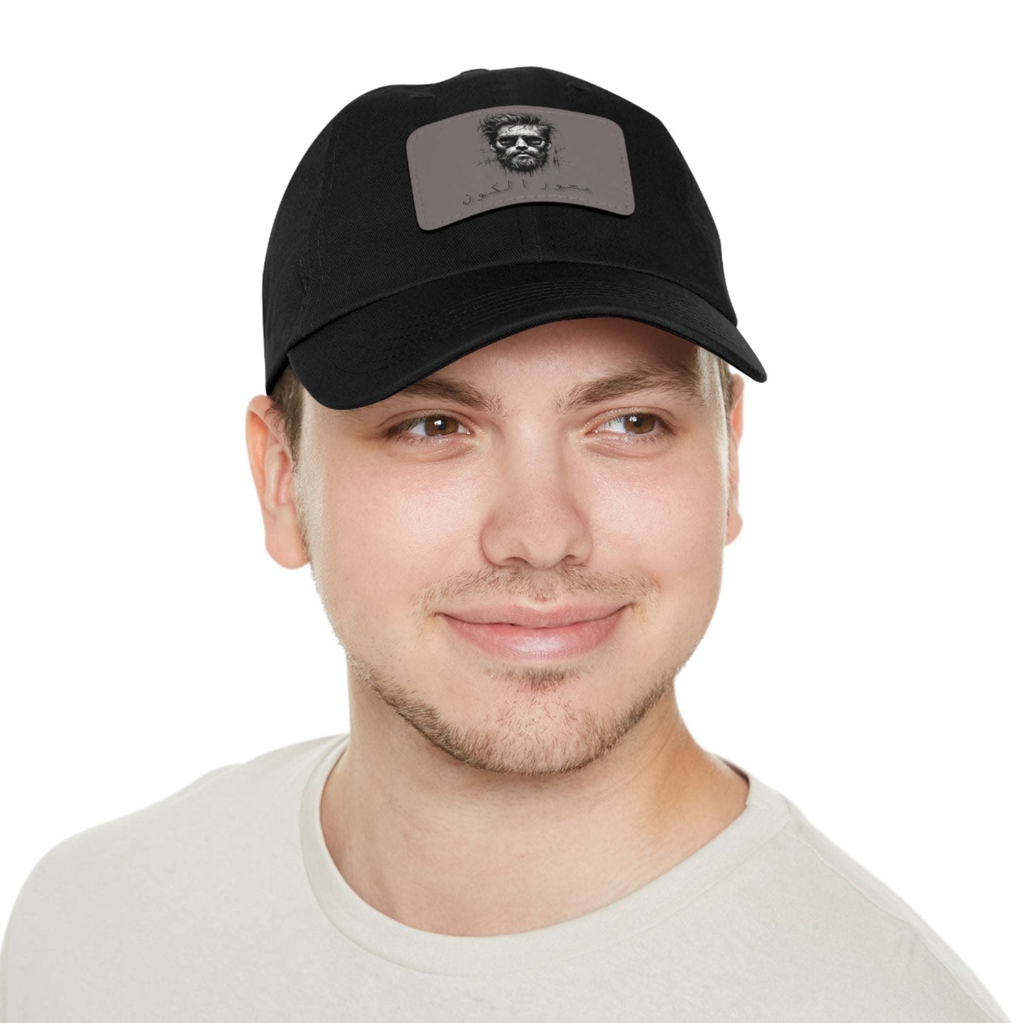 Creative Graphic Hat with Leather PatchThis Creative Graphic Hat with Leather Patch is a funny and awesome accessory that adds personality to your outfit. The decorative stitching and chino twill fabric gSolo JourneyCreative Graphic Hat