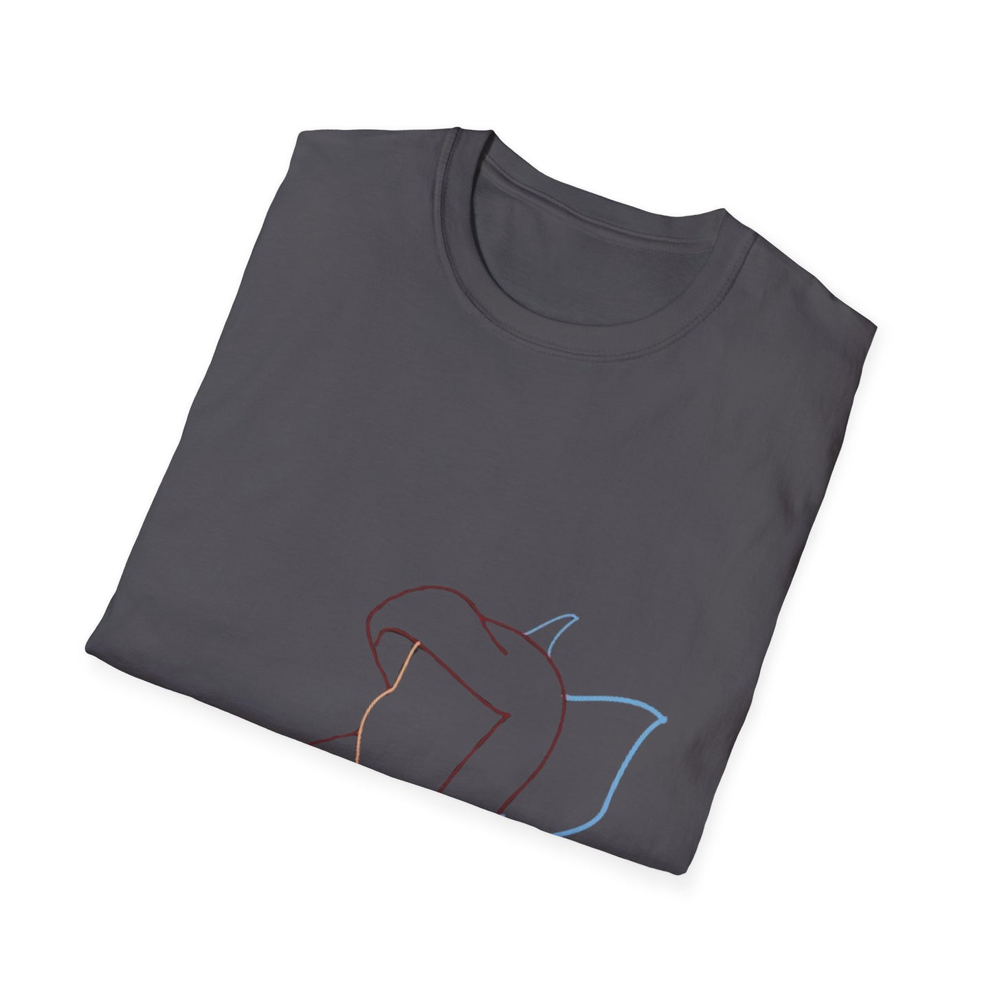 Stylish Unisex Minimalist Line Art T-Shirt made of 100% organic cotton, ideal for sustainable fashion enthusiasts.