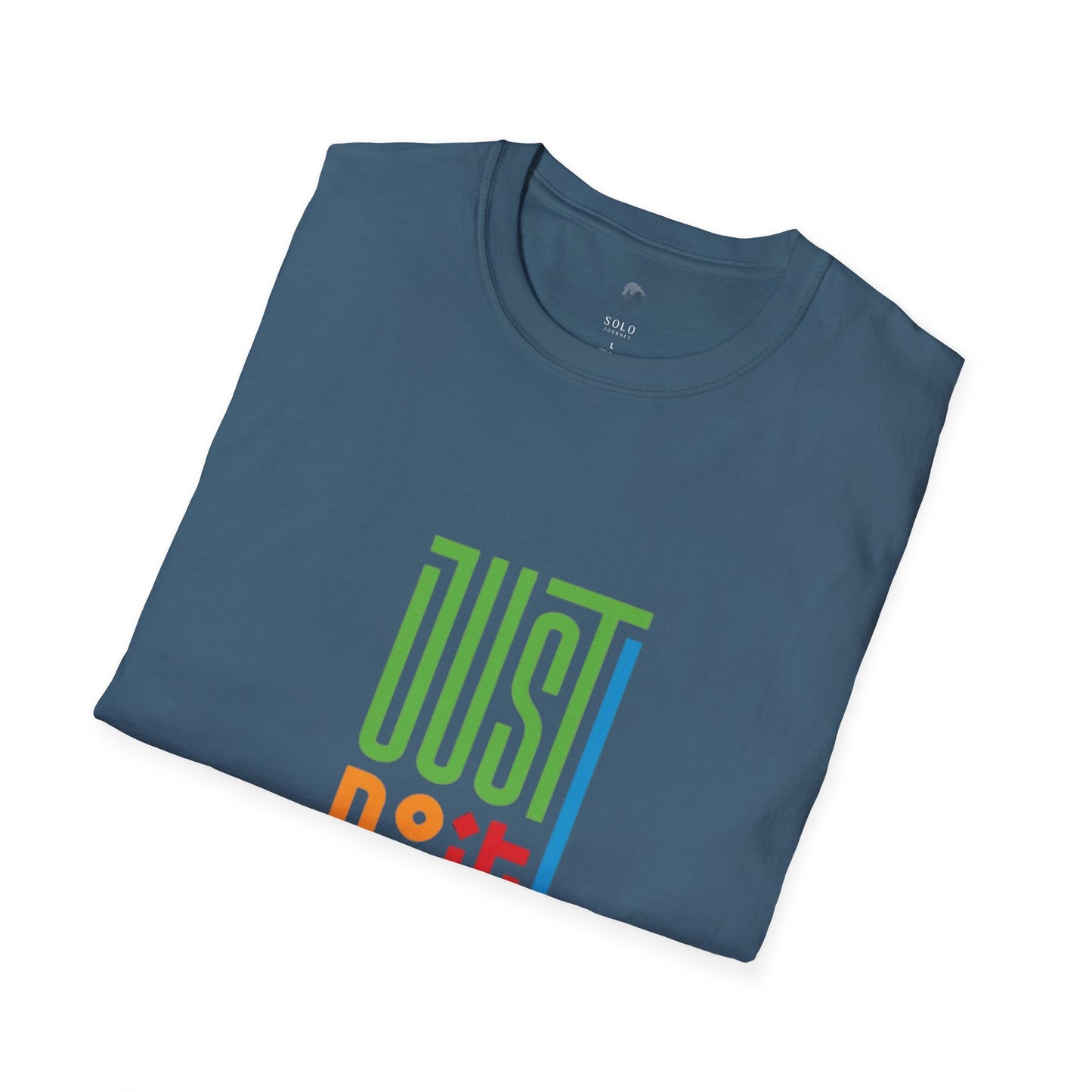 Colorful 'Just Do It' Unisex Softstyle T-Shirt - Motivational Tee for Everyday Wear