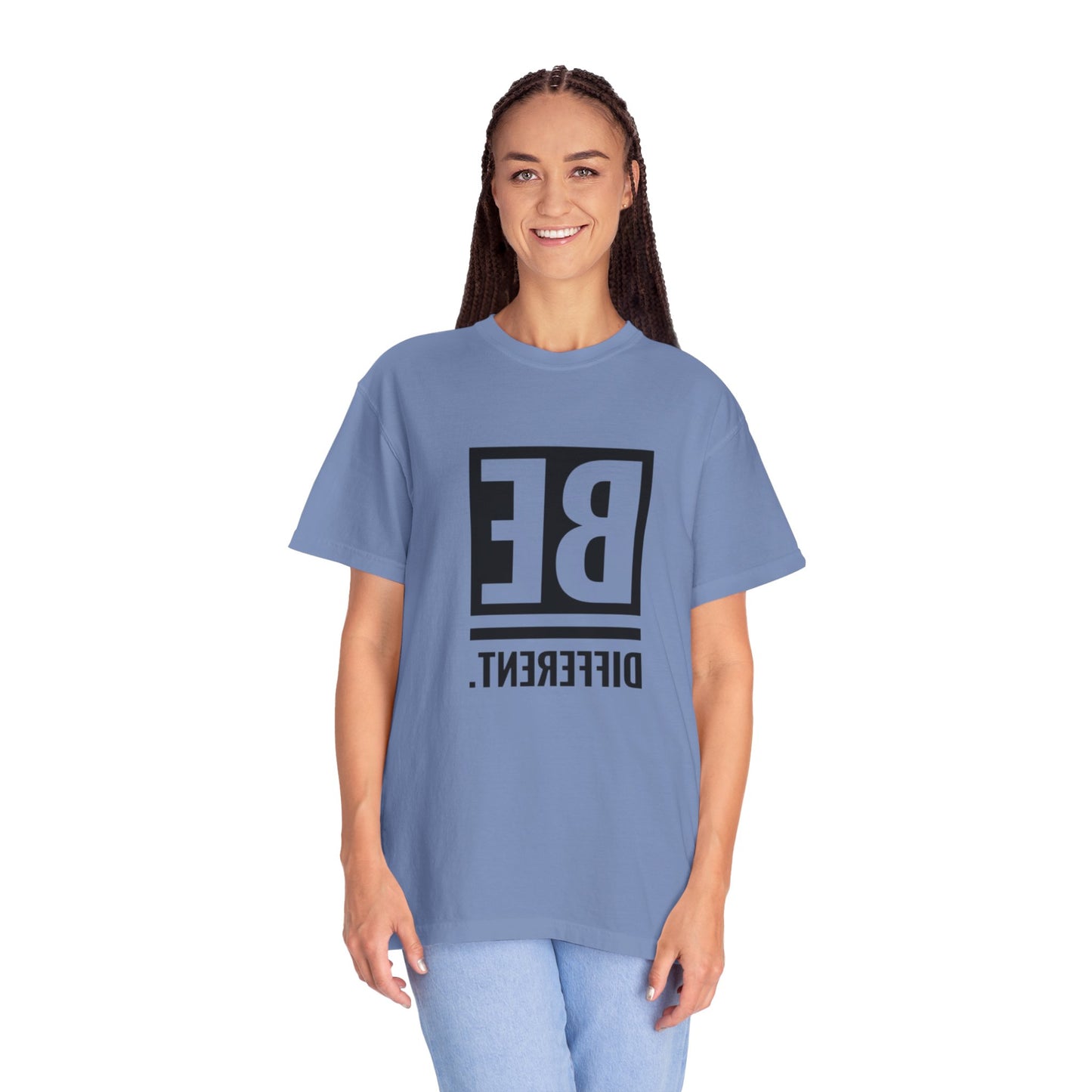 Be Different Art Graphic - Oversized Boho Tshirt 12