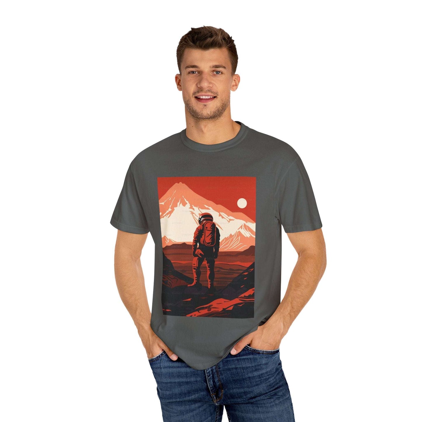 Man on Mars - Western Graphic Shirt, Vintage Aesthetic Outfit PulloverYour New Favorite Sweatshirt—Made for Wild Souls and Free Spirits
Some outfits don’t just look good—they feel like home. Like slipping into something that understandSolo JourneyWestern Graphic Shirt