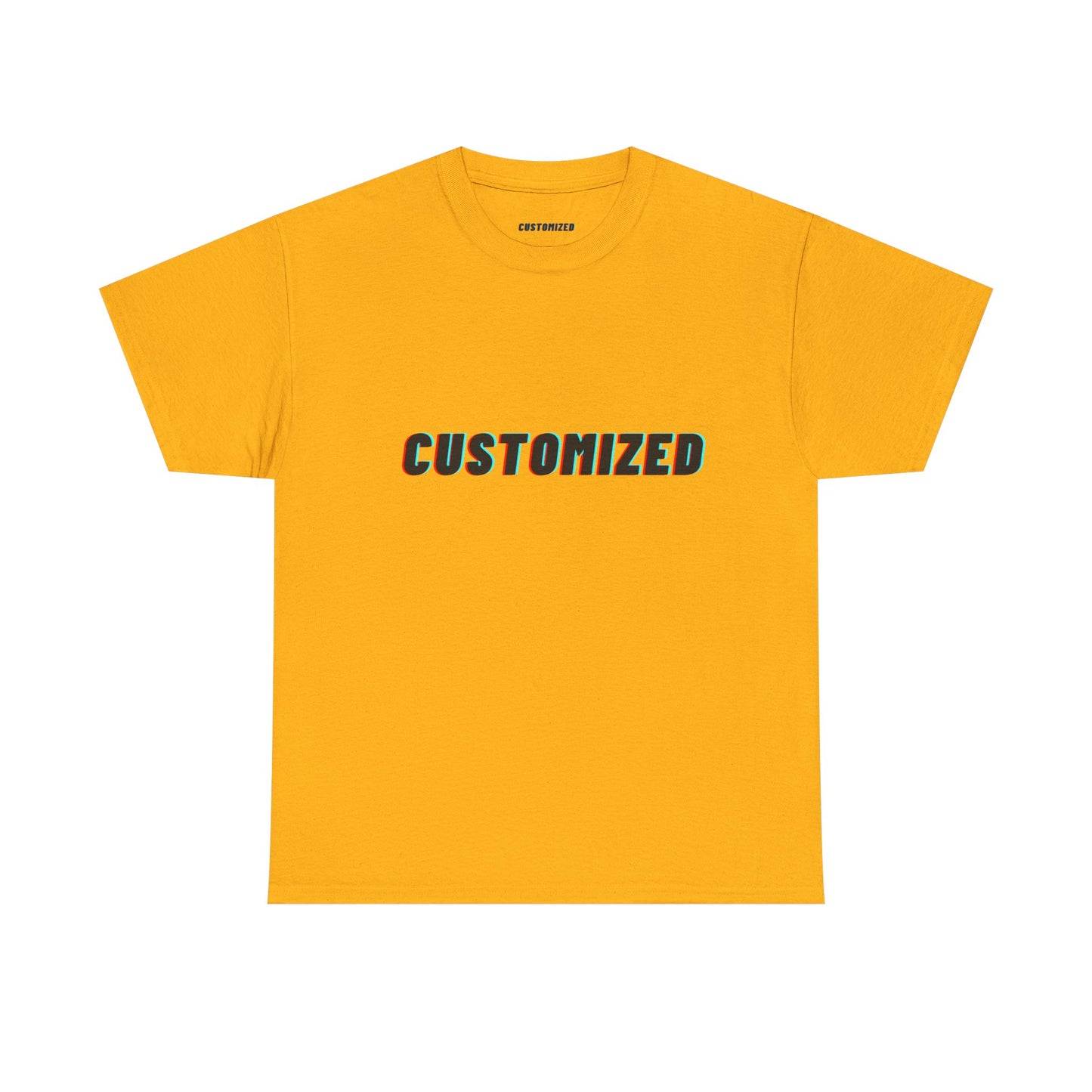Personalized Unisex Heavy Cotton Tee - CUSTOMIZED Casual Wear (Personalize your appearance and share your MASTERPIECES)