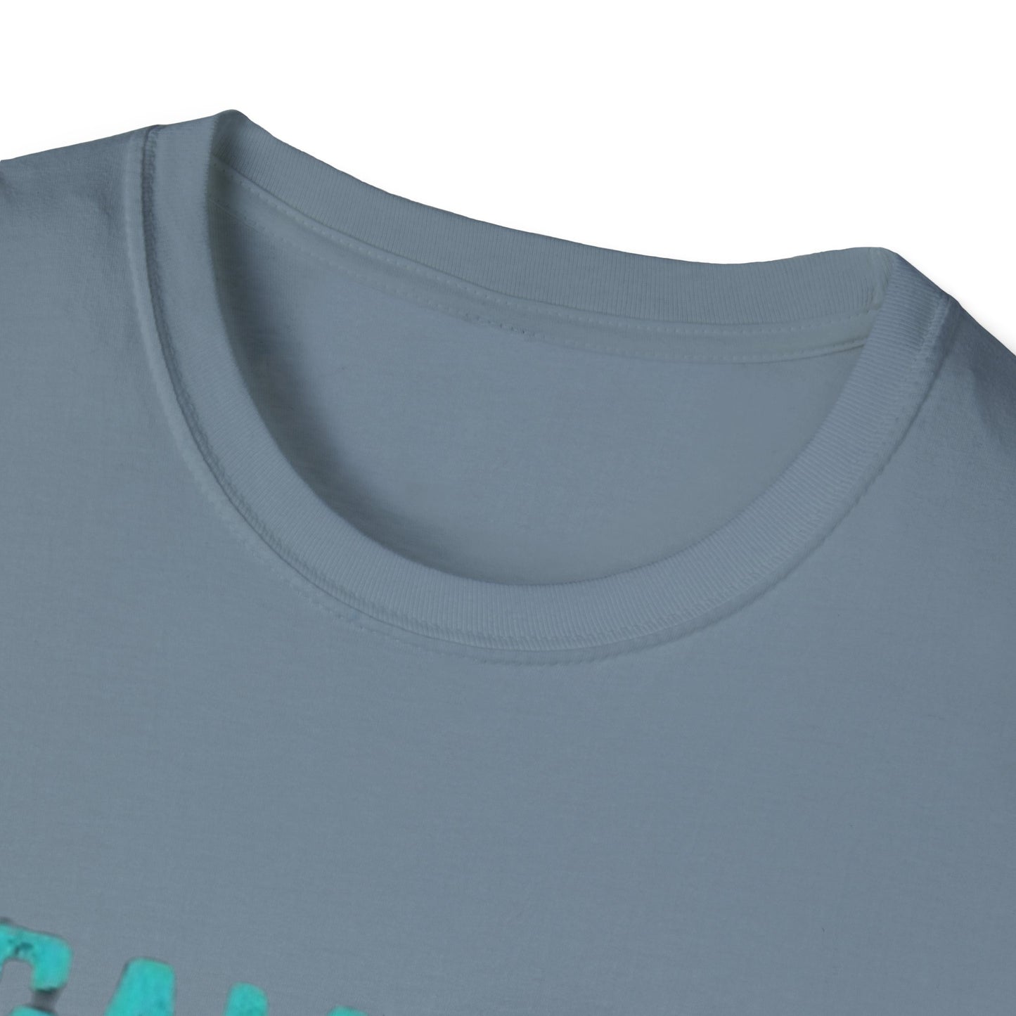 Unisex Organic Cotton Softstyle T-Shirt - Eco-Friendly, Comfortable, Stylish Casual Tee featuring a classic crew neckline and ribbed collar for enhanced durability.