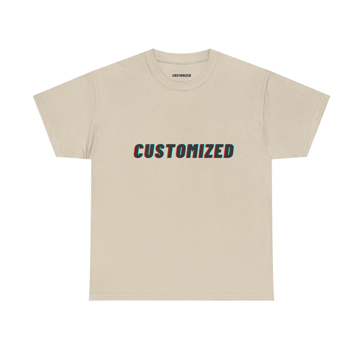 Personalized Unisex Heavy Cotton Tee - CUSTOMIZED Casual Wear (Personalize your appearance and share your MASTERPIECES)
