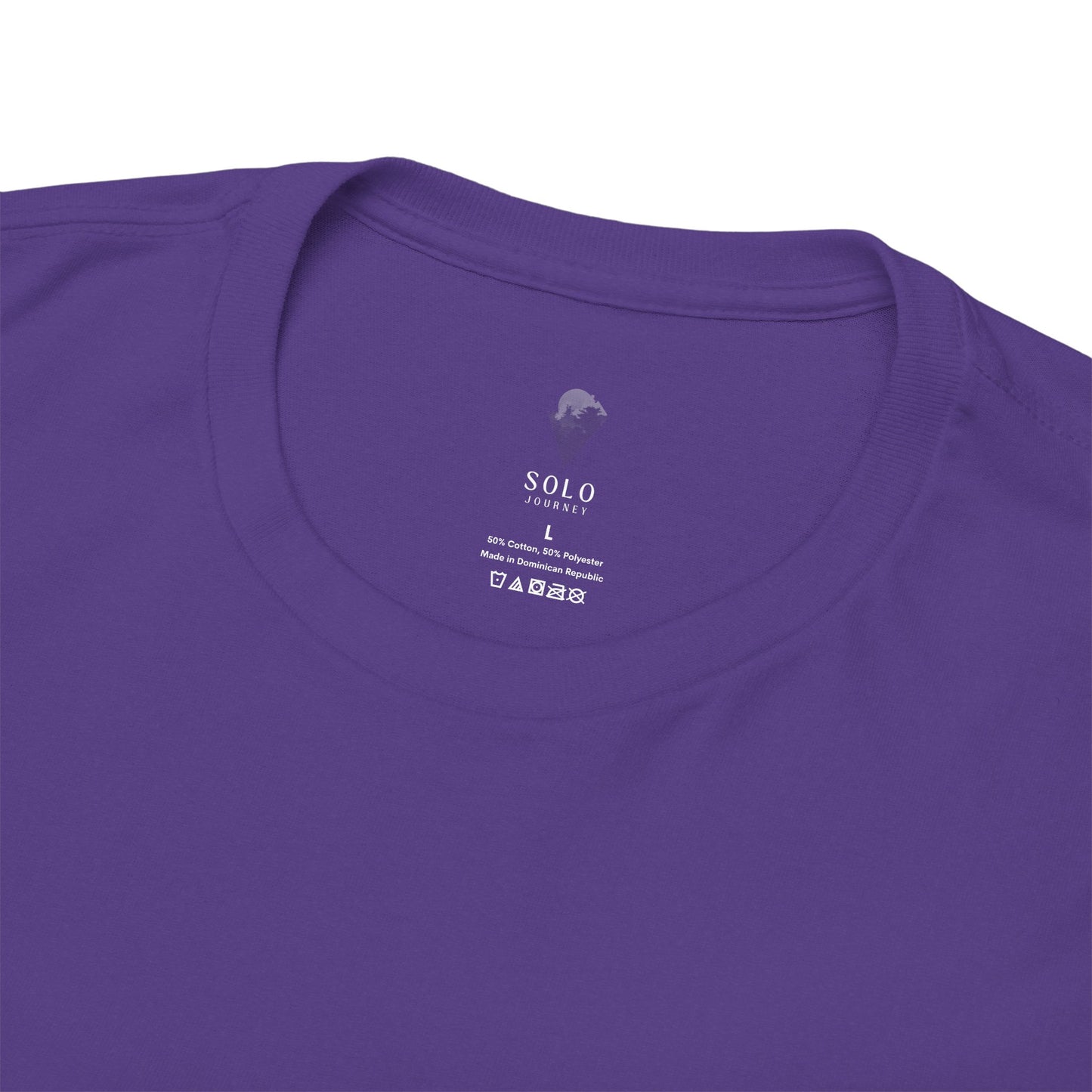 UFO Dancing in Space - Whimsical Unisex Heavy Cotton Tee with Playful Design