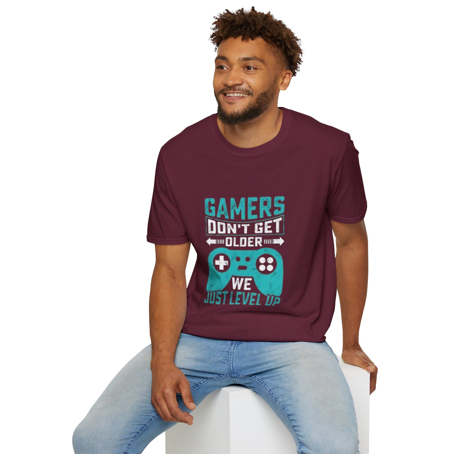 Unisex Organic Cotton Softstyle T-Shirt - Eco-Friendly, Comfortable, Stylish Casual Tee displayed flat showcasing its classic fit.