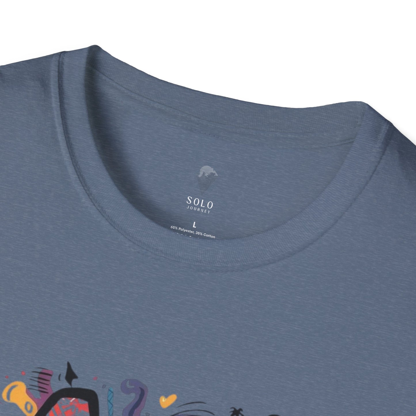 Expressive Art Is My Voice - Unisex Sustainable Graphic T-Shirt