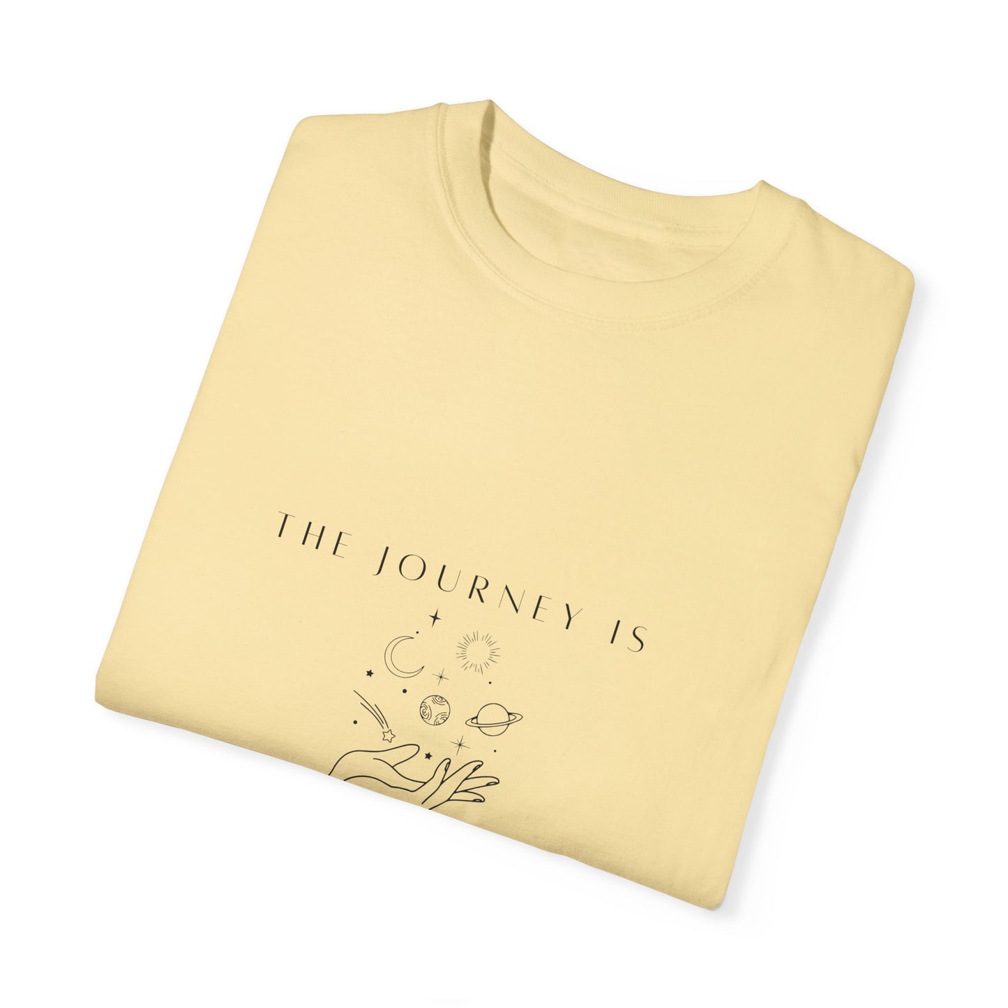 The Journey is you - Vintage Aesthetic Outfit Pullover, Oversized Boho Tshirt 17
