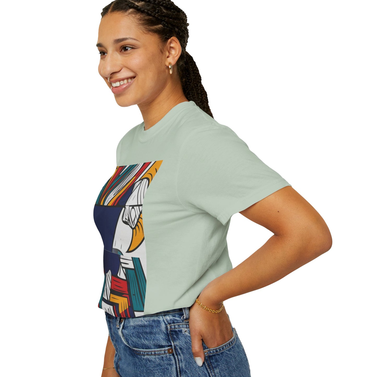 Masterpiece Donald Art - Vintage Aesthetic Outfit Pullover, Oversized Boho Tshirt 31