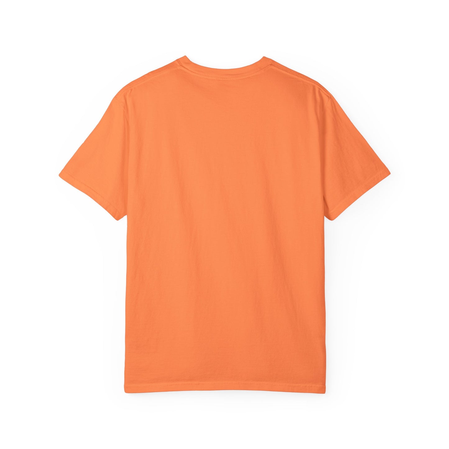 The back view of the Man On Mars Graphic T-Shirt, emphasizing its breathable cotton and comfortable relaxed fit.
