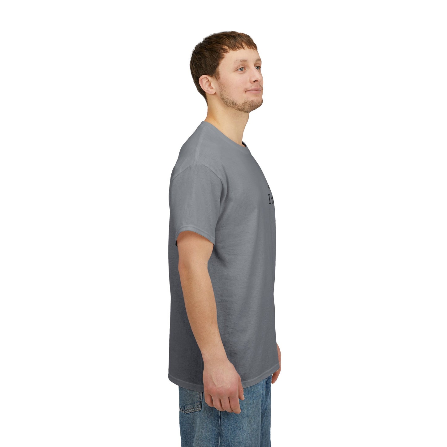 Empowering Chick Graphic Unisex Heavy Cotton Tee - "I am strong. Independent."
