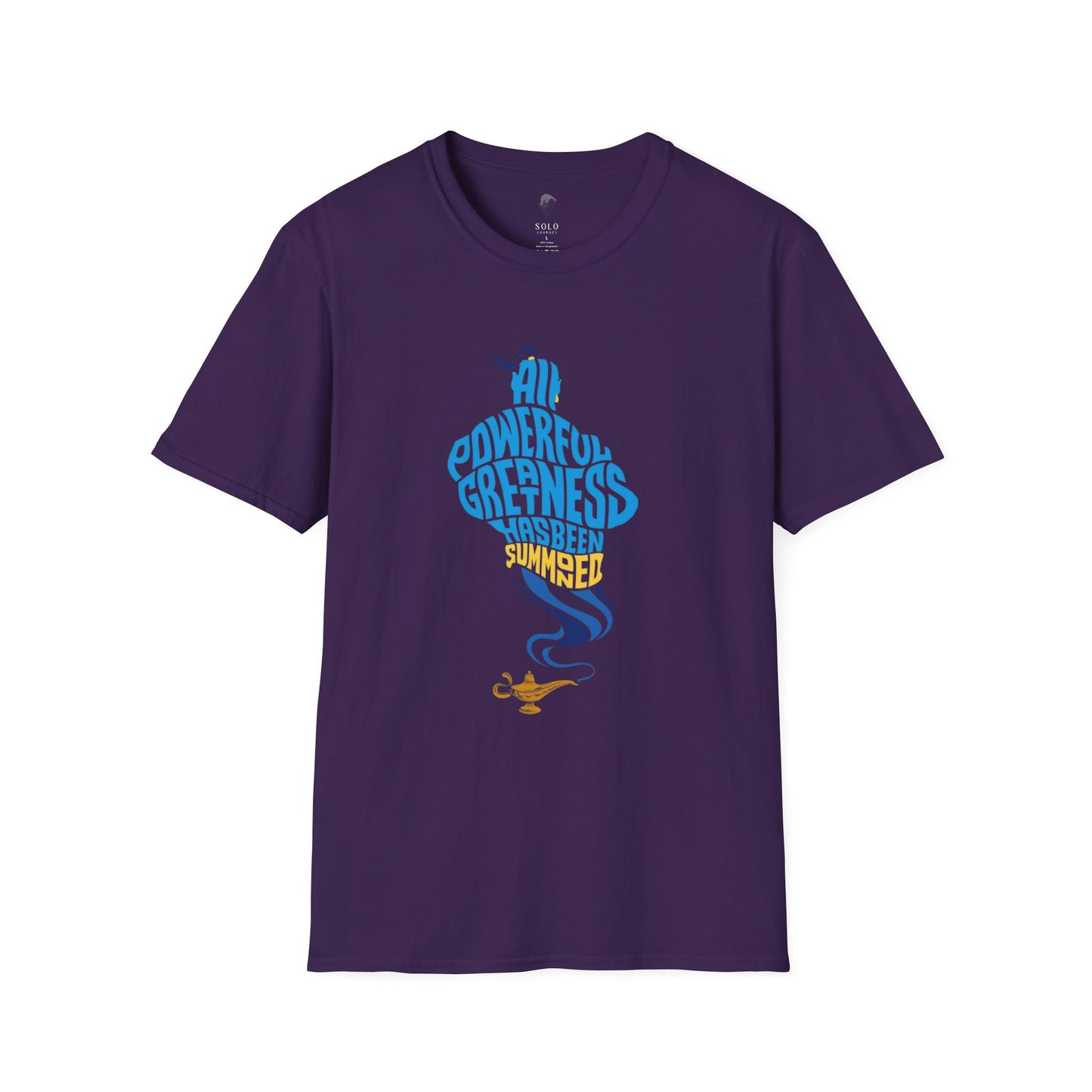 All Powerful Greatness Genie in a Bottle - Unisex Softstyle T-Shirt Art