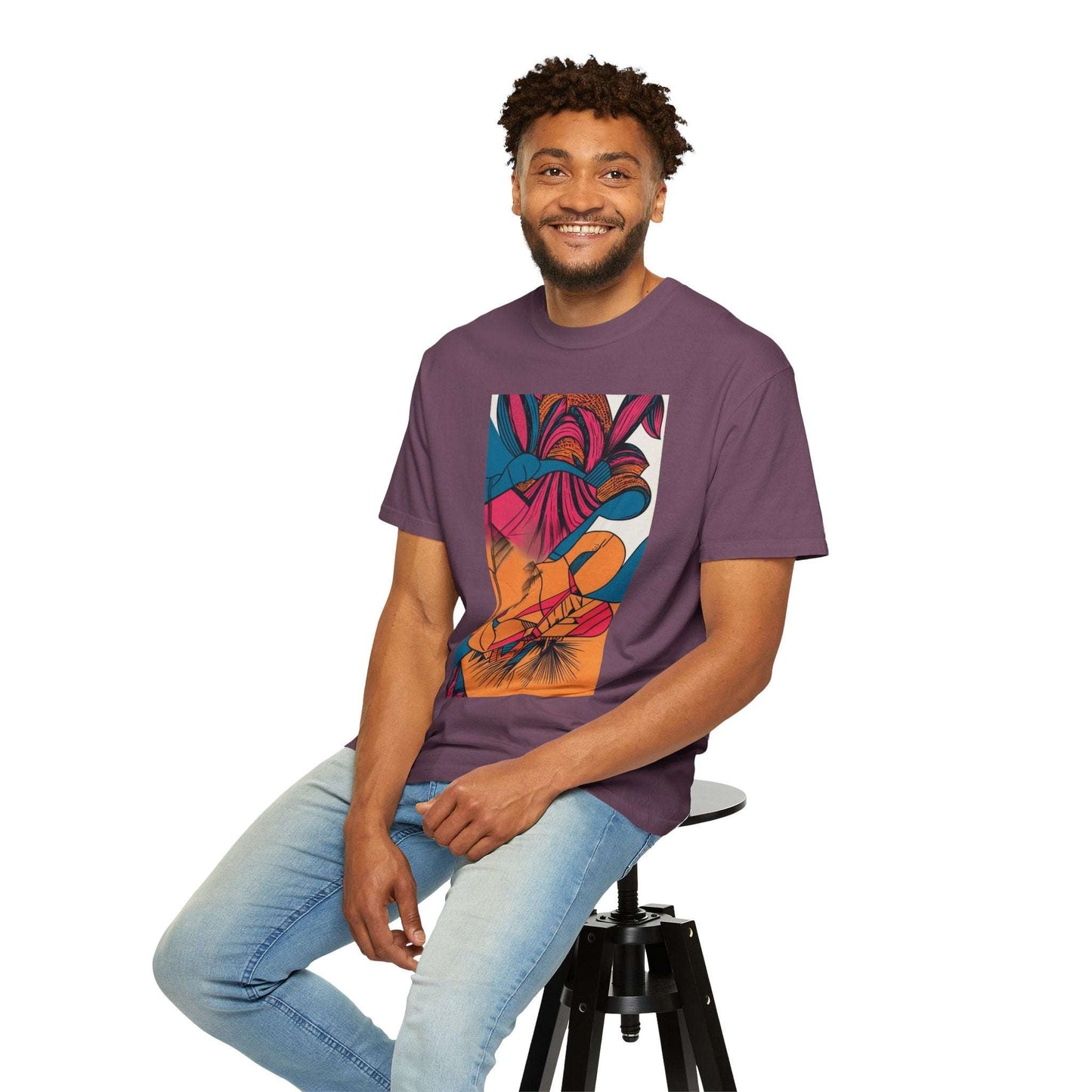 Berry Masterpiece - Design Oversized Boho Tshirt 09Your New Favorite Sweatshirt—Made for Wild Souls and Free Spirits
Some outfits don’t just look good—they feel like home. Like slipping into something that understandSolo JourneyWestern Graphic Shirt