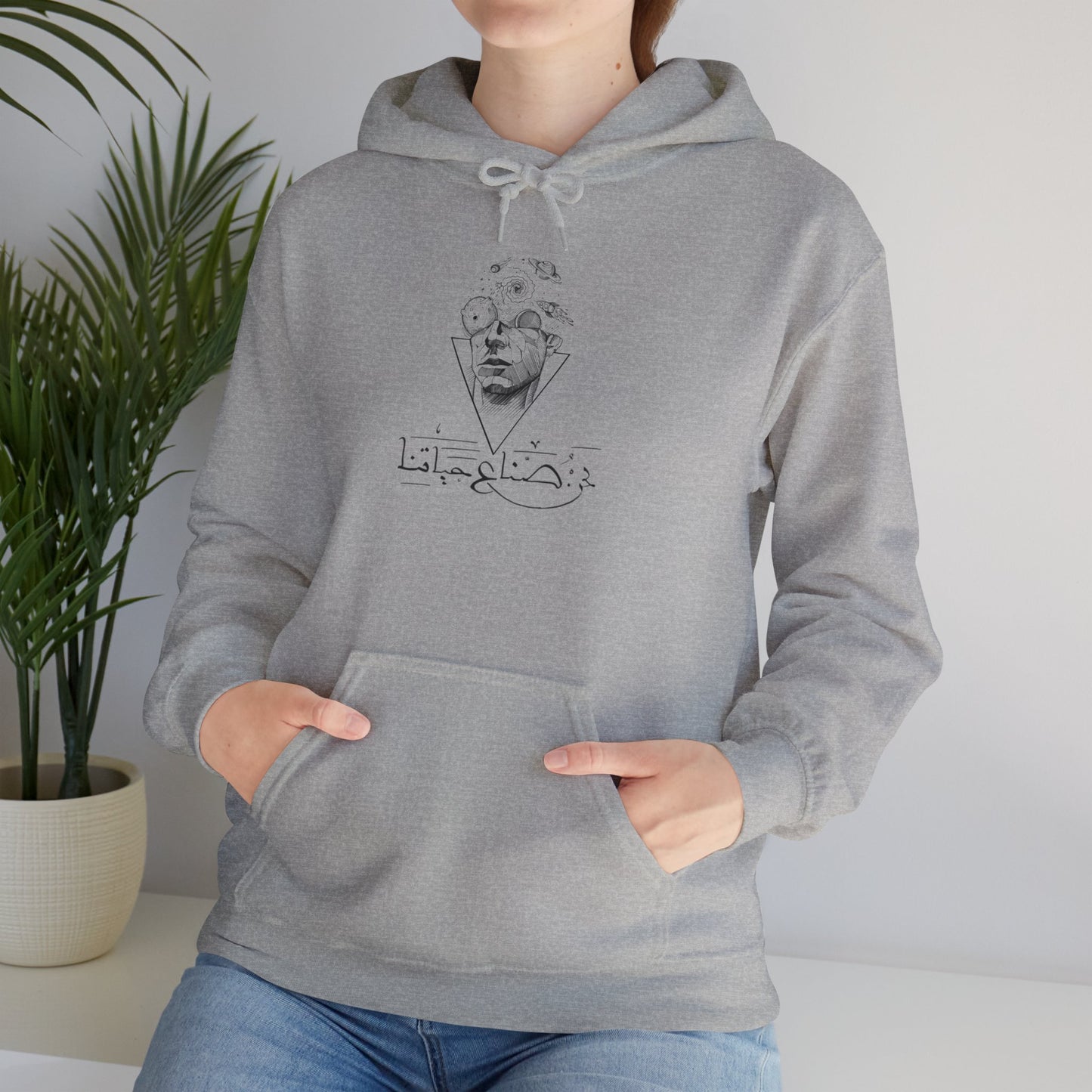 Close-up of the Vintage Country Music Pullover showcasing the organic cotton fabric, ideal for sustainable fashion enthusiasts.