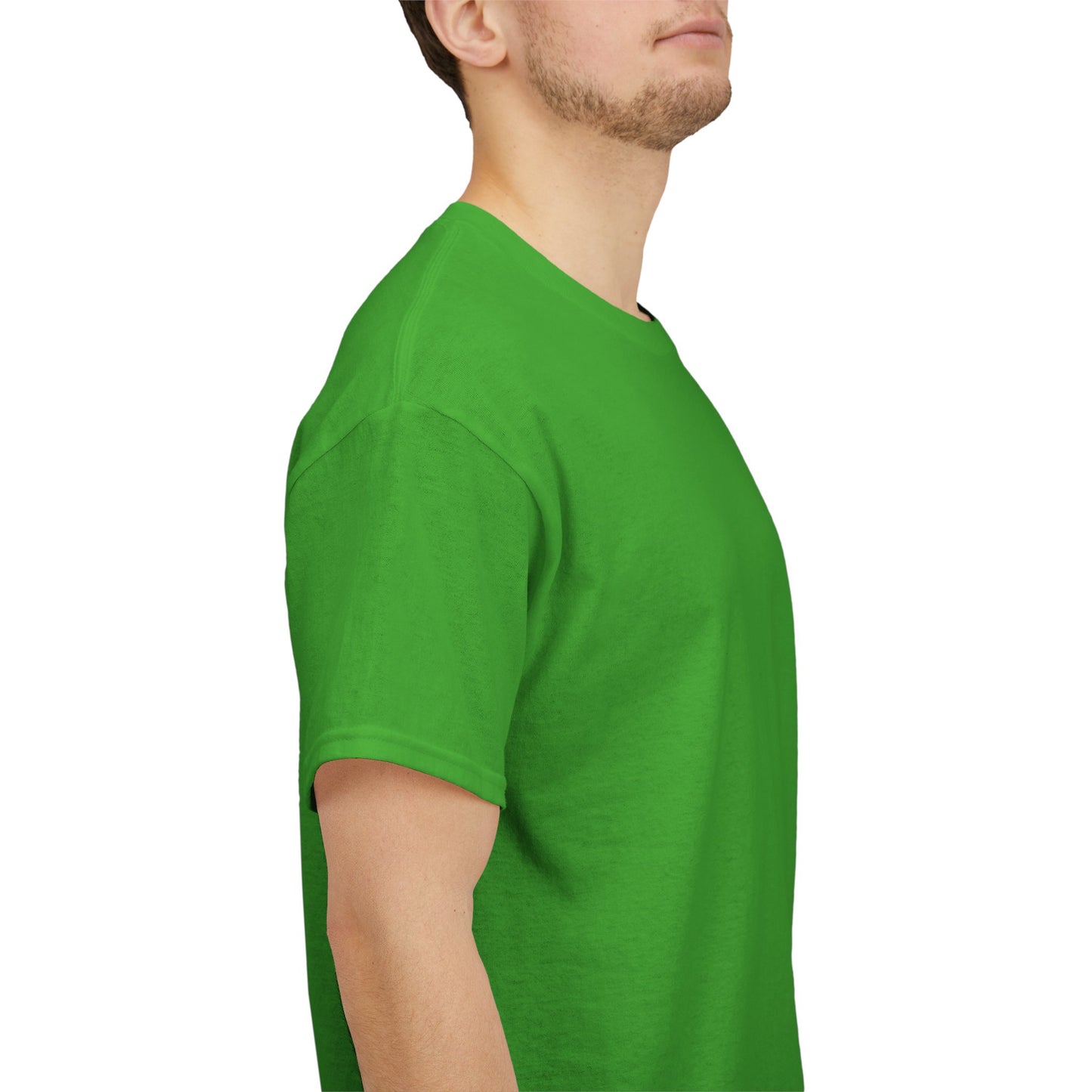 UFO Dancing in Space - Whimsical Unisex Heavy Cotton Tee with Playful Design