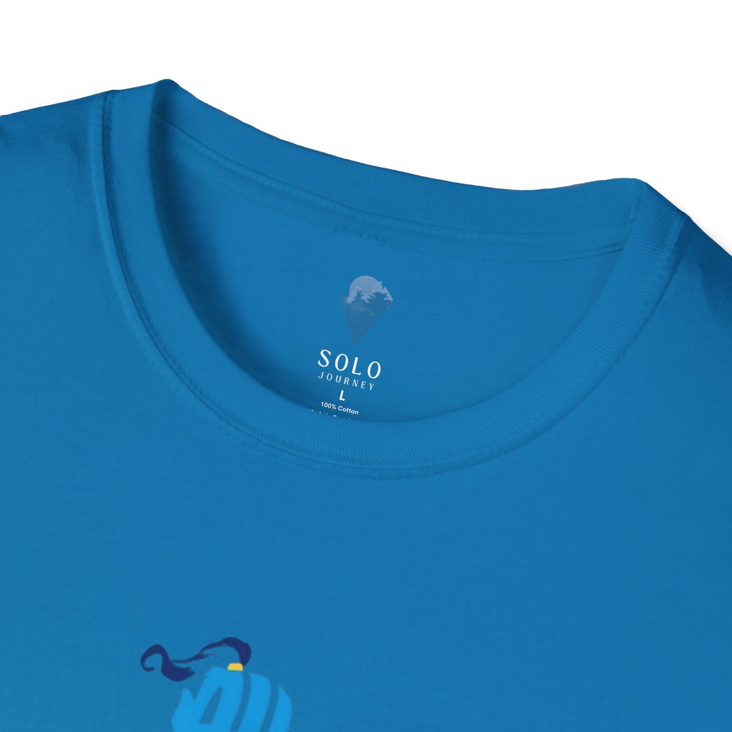 All Powerful Greatness Genie in a Bottle - Unisex Softstyle T-Shirt Art