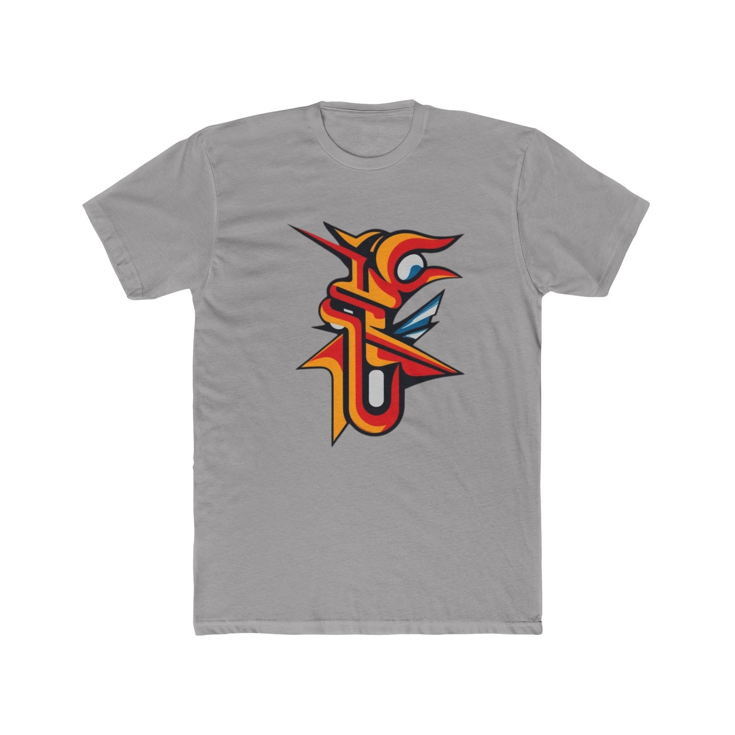 Phoenix Flame Design by Solo Journey - Unisex Cotton Crew Tee