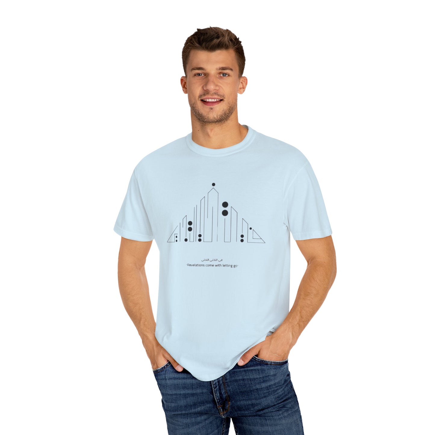 The back view of the Vintage Aesthetic Oversized Boho T-Shirt, showing its comfortable relaxed fit ideal for everyday wear.