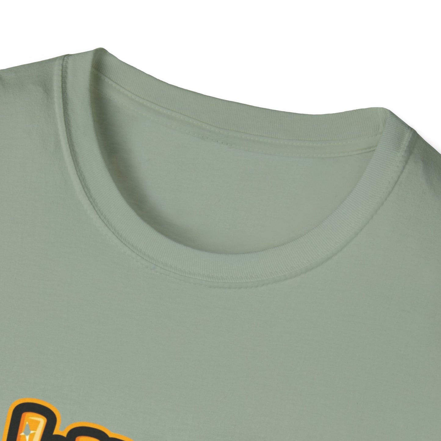 Casual look of Unisex Organic Cotton Softstyle T-Shirt in various colors, perfect for any occasion.