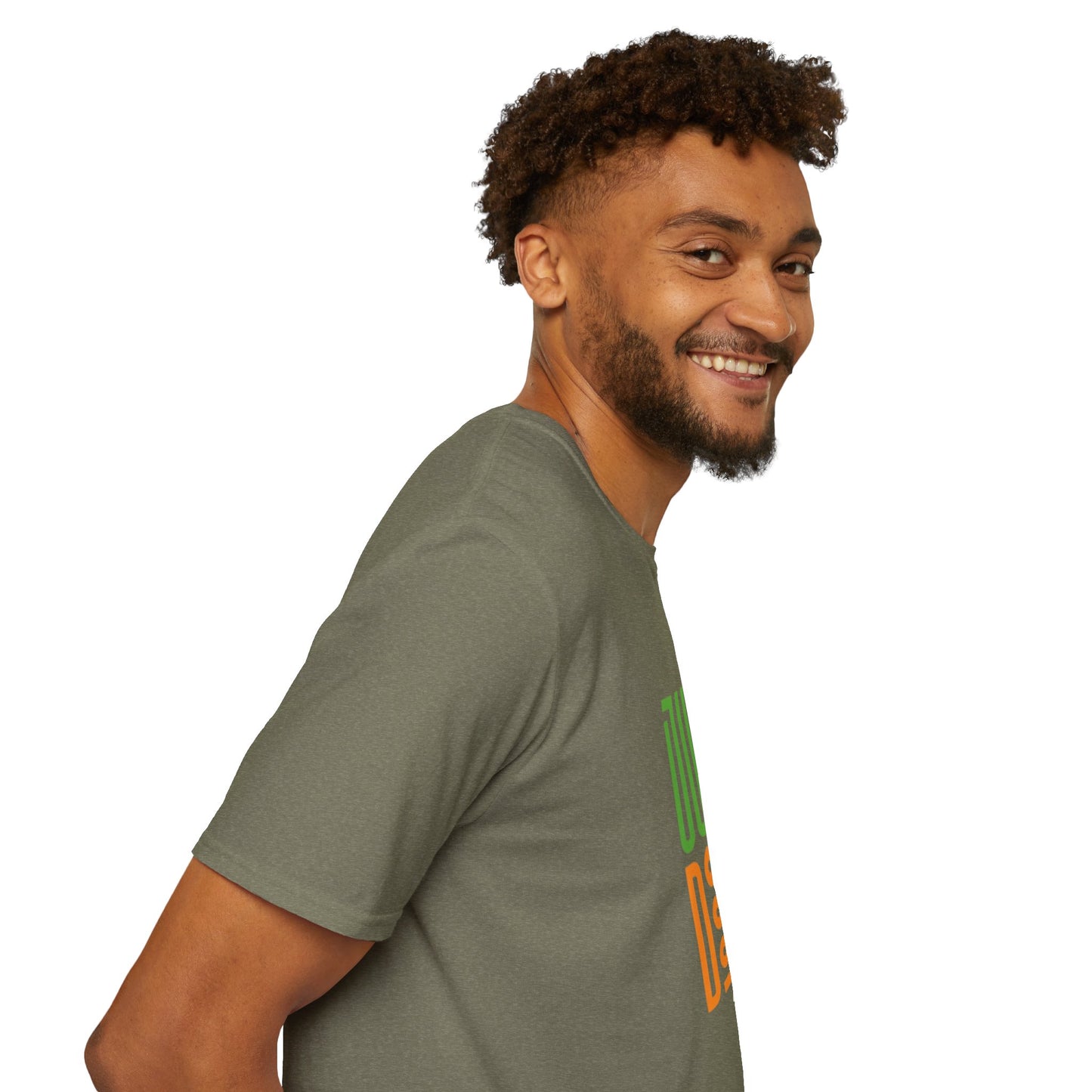 Colorful 'Just Do It' Unisex Softstyle T-Shirt - Motivational Tee for Everyday Wear