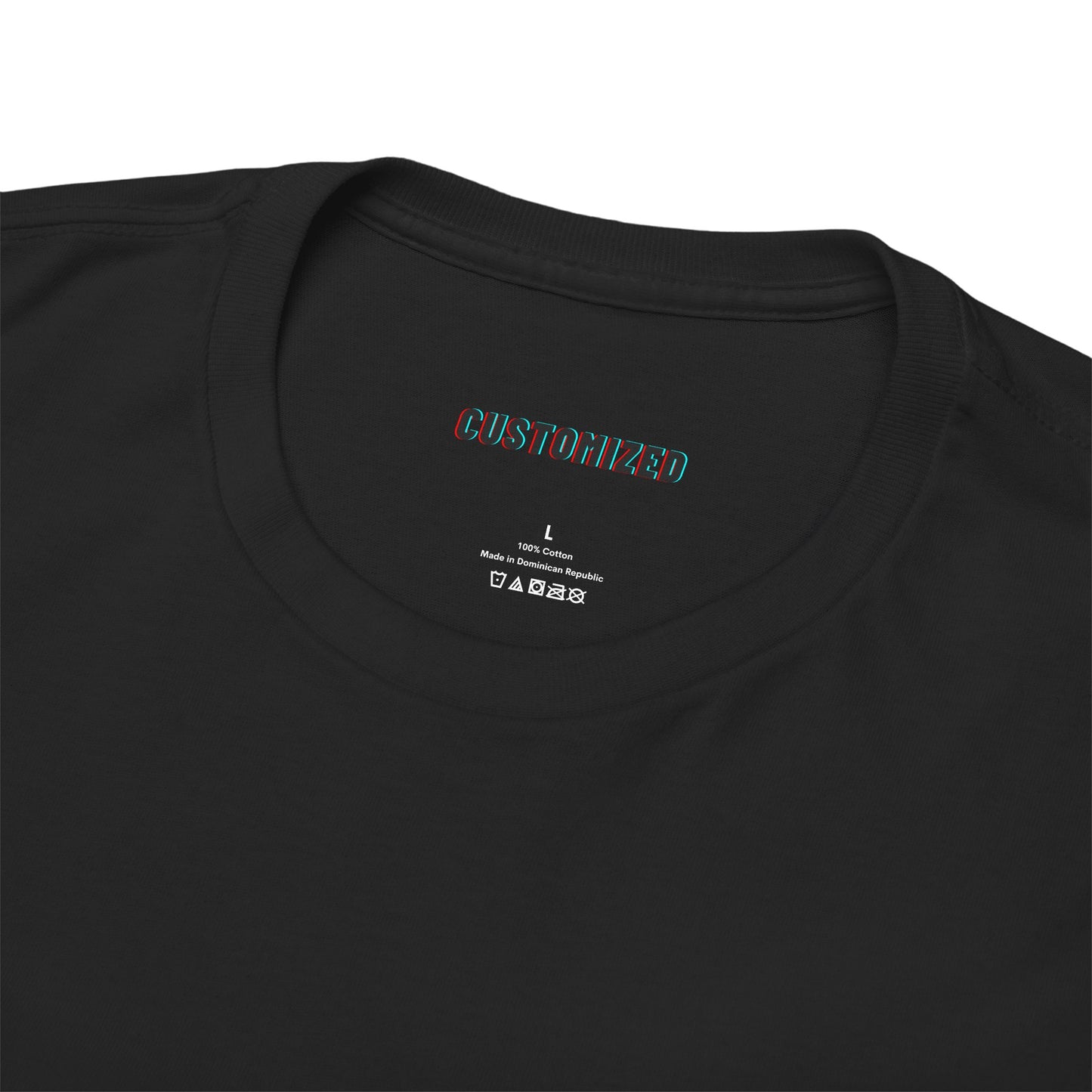Stylish Personalized Unisex Heavy Cotton Tee displayed with nature-inspired graphic, perfect for gifting or personal use in sustainable fashion.