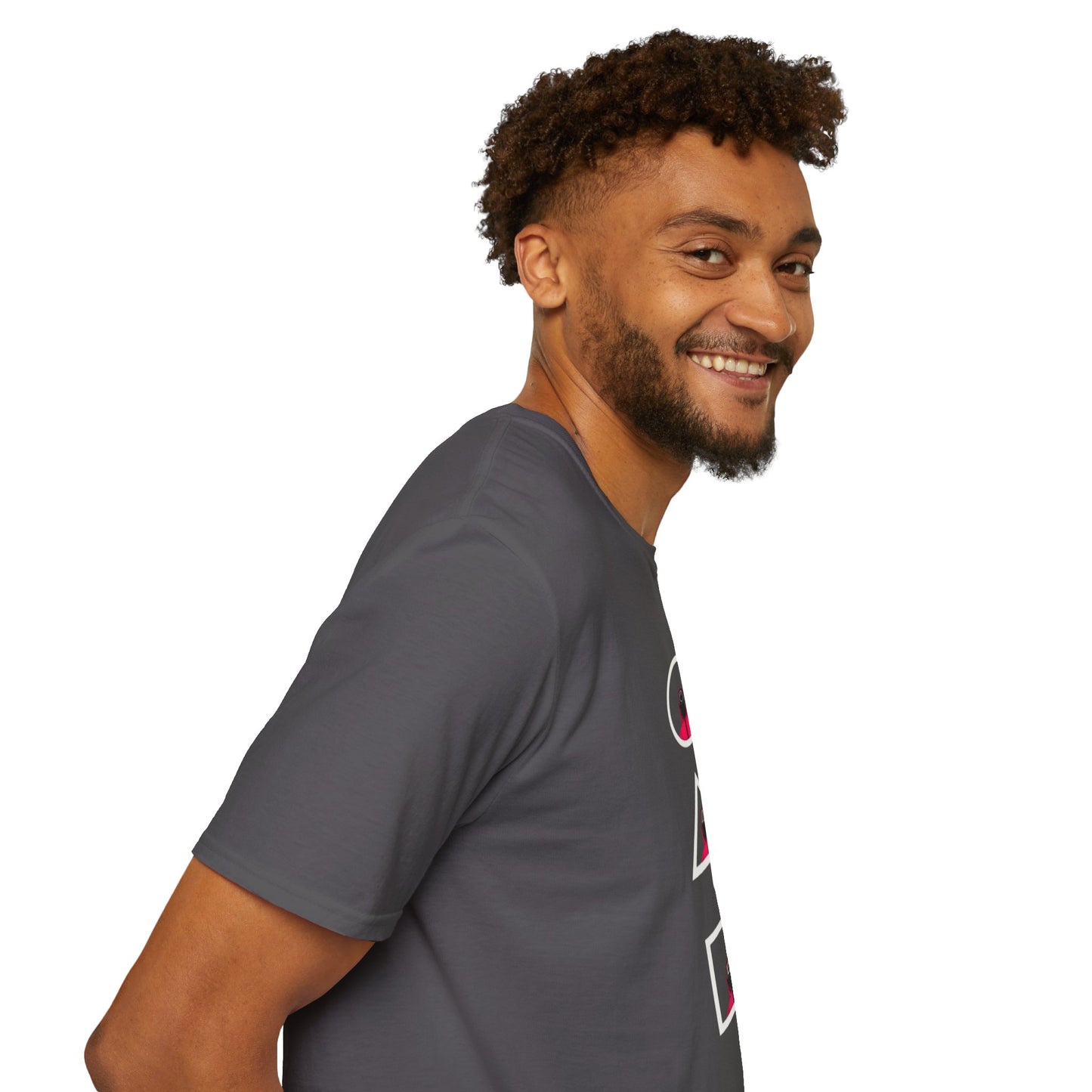 Unisex Softstyle T-Shirt - Eco-Friendly 100% Cotton Minimalist Graphic Tee featuring unique hand-drawn prints.