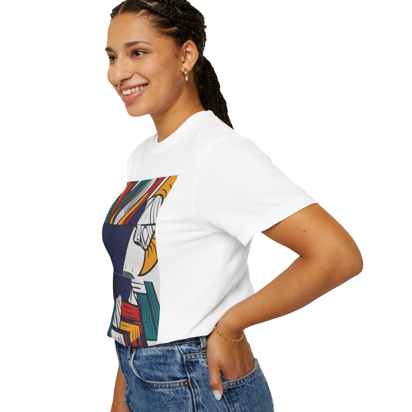 Masterpiece Donald Art - Vintage Aesthetic Outfit Pullover, Oversized Boho Tshirt 31
