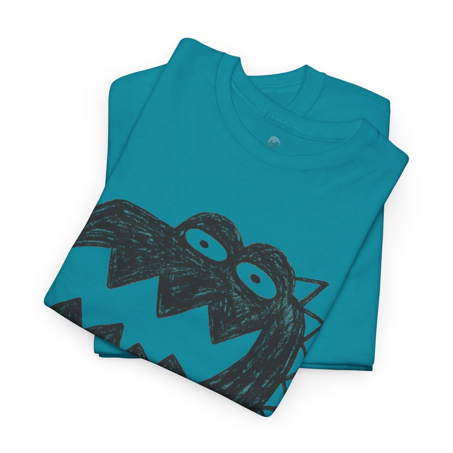 Dinosaur Graphic Tee, Unisex Cotton Shirt, Fun Casual Wear, Cute Monster Top, Gift for Kids and Teens, Birthday Celebration