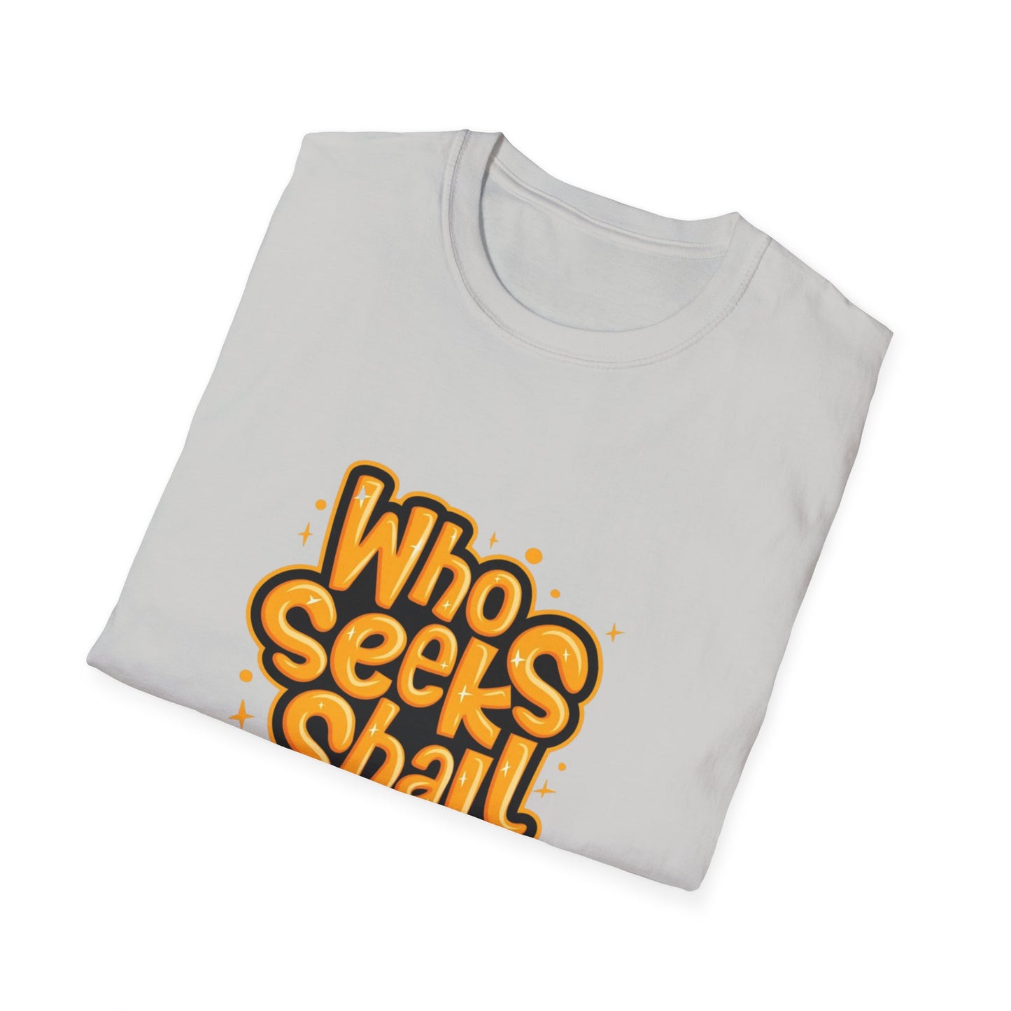 Artistic hand-drawn print on the Unisex Organic Cotton Softstyle T-Shirt, reflecting nature-inspired designs and sustainable fashion choices.