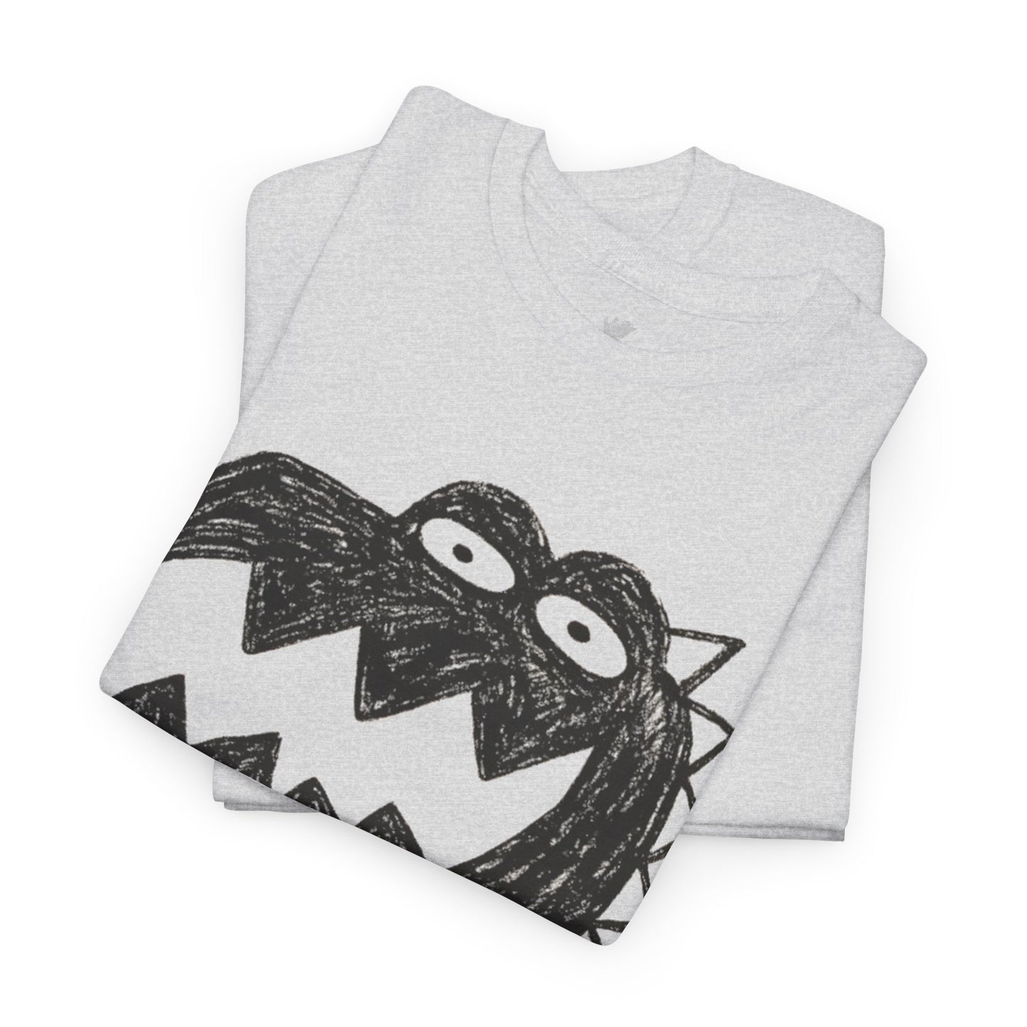 Dinosaur Graphic Tee, Unisex Cotton Shirt, Fun Casual Wear, Cute Monster Top, Gift for Kids and Teens, Birthday Celebration
