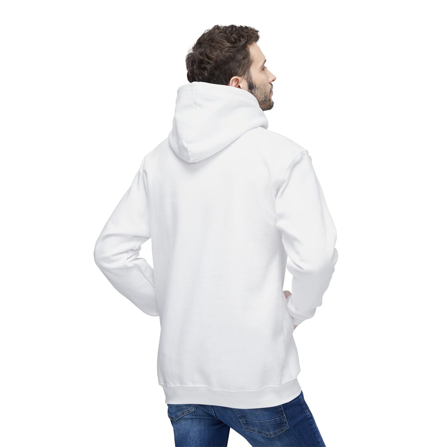 Unisex Hooded Sweatshirt, Made in US - Interstellar Art by Simon Leland