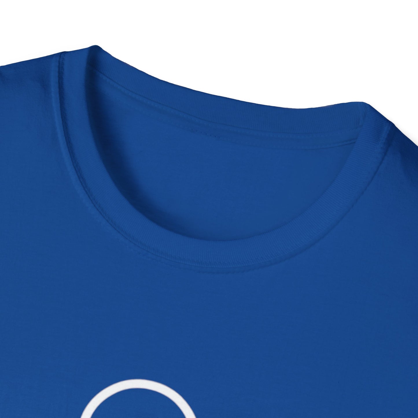 Unisex Softstyle T-Shirt - Eco-Friendly 100% Cotton Minimalist Graphic Tee in casual wear setting