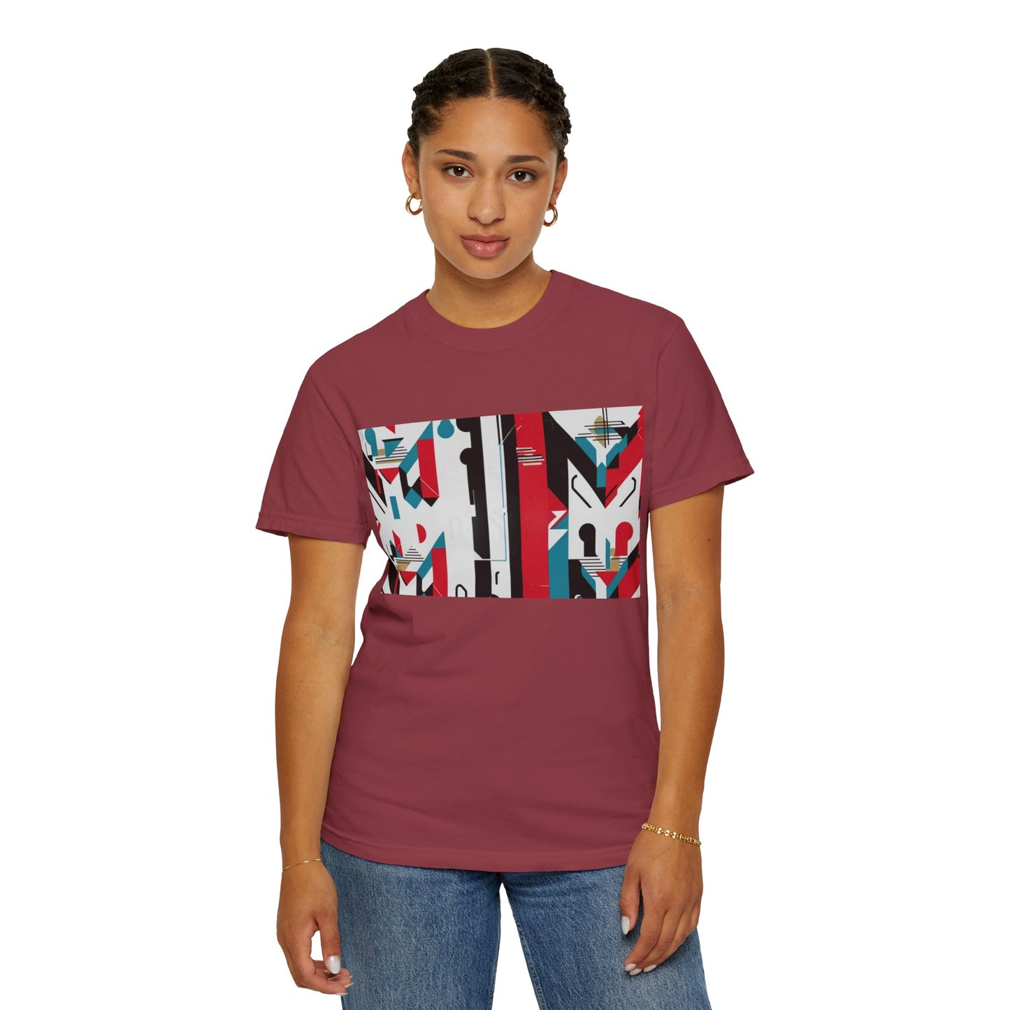 Masterpiece Heaven Flag - Vintage Aesthetic Outfit Pullover, Oversized Boho Tshirt 02