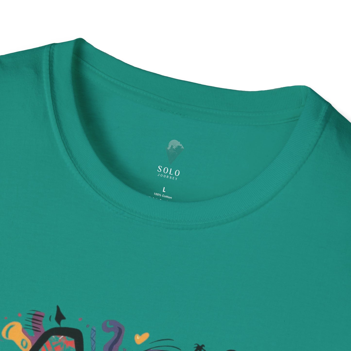 Expressive Art Is My Voice - Unisex Sustainable Graphic T-Shirt