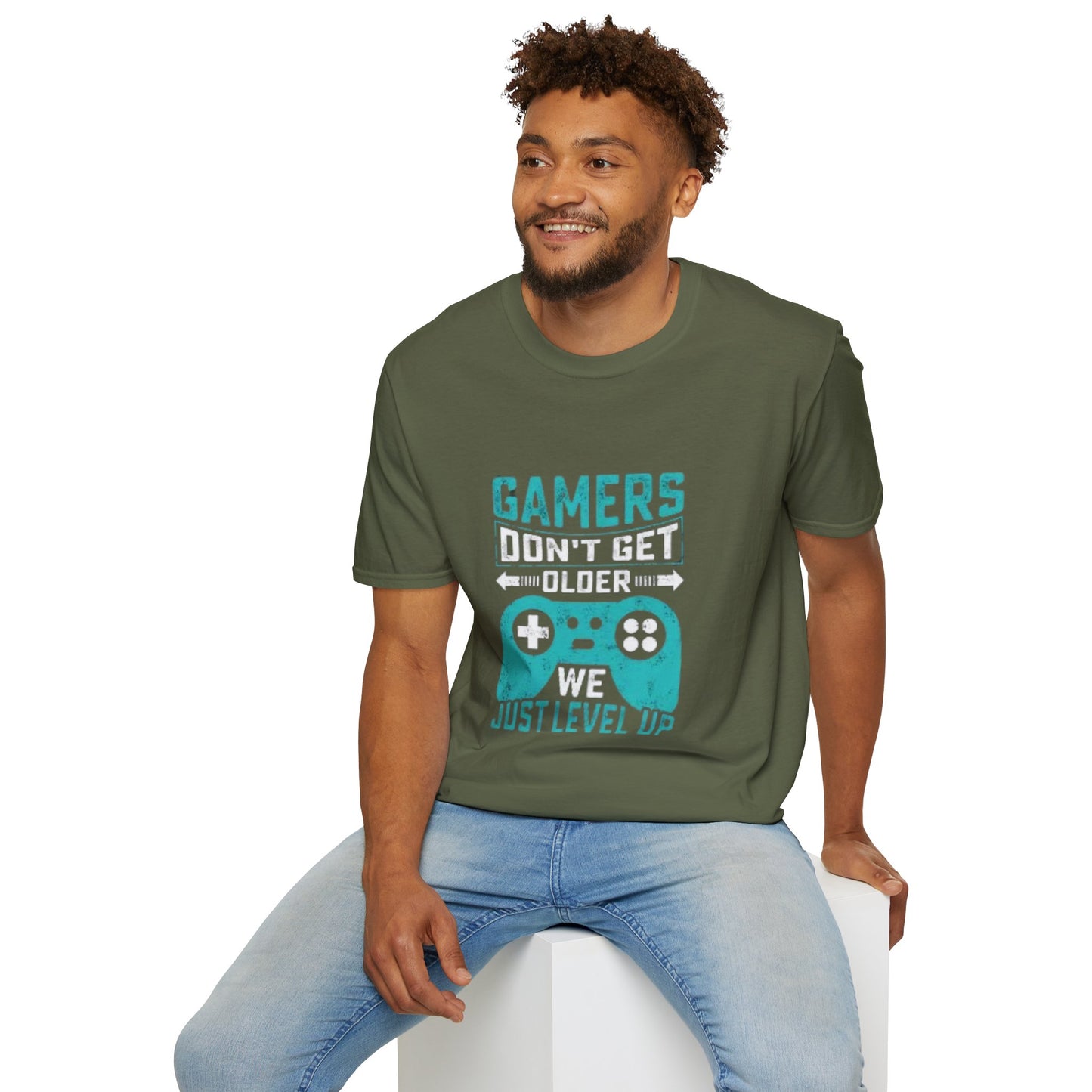 Unisex Organic Cotton Softstyle T-Shirt - Eco-Friendly, Comfortable, Stylish Casual Tee shown in a relaxed fit, perfect for casual outings.