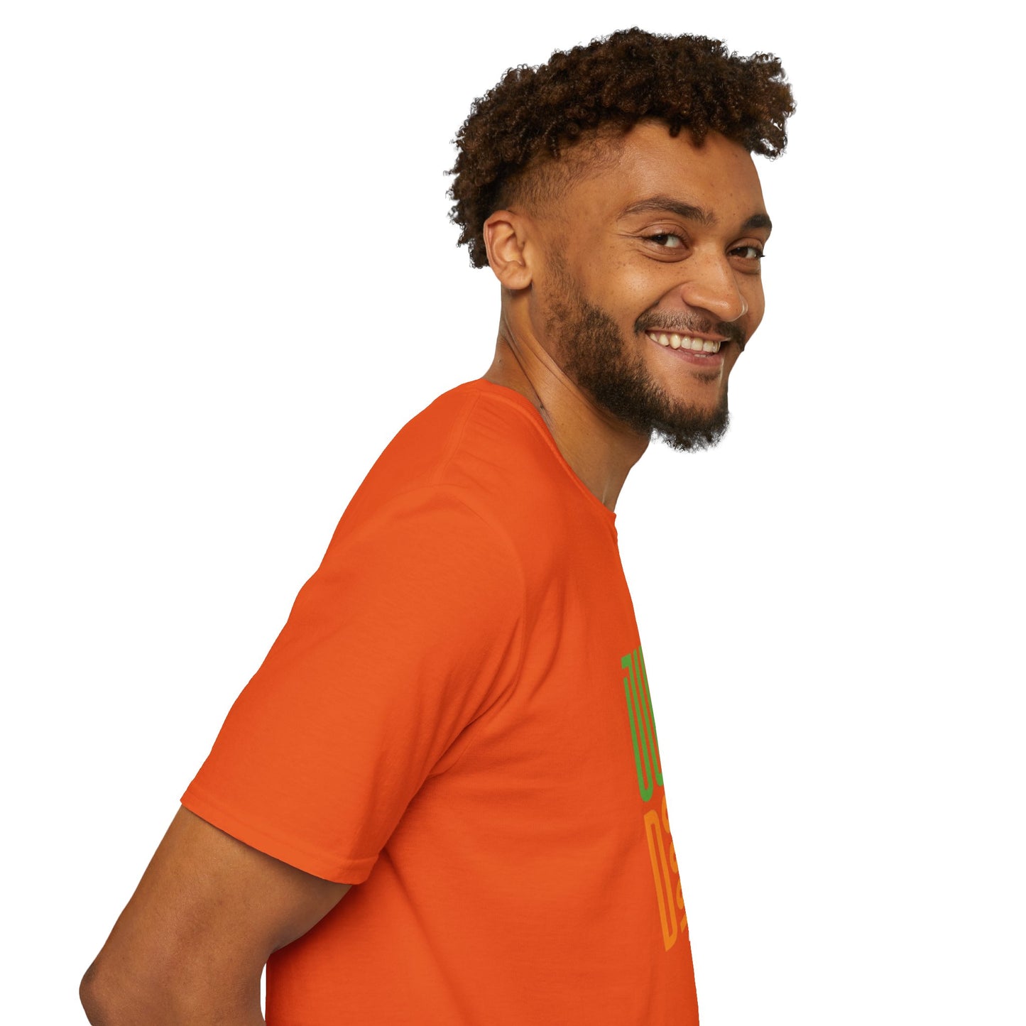 Colorful 'Just Do It' Unisex Softstyle T-Shirt - Motivational Tee for Everyday Wear