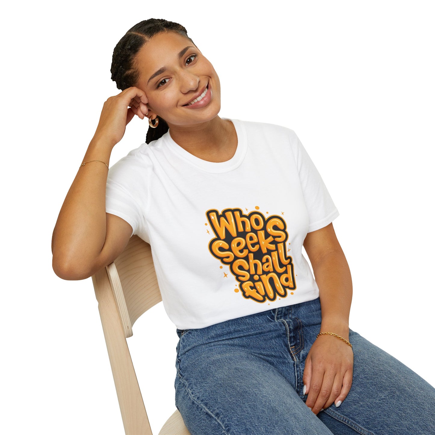 Unisex Organic Cotton Softstyle T-Shirt - Eco-Friendly, Comfortable, Stylish Casual Wear displayed on a model outdoors.
