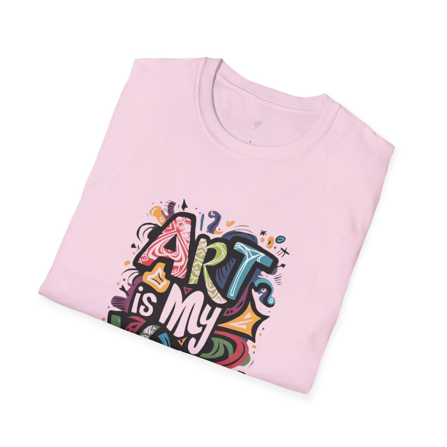 Expressive Art Is My Voice - Unisex Sustainable Graphic T-Shirt