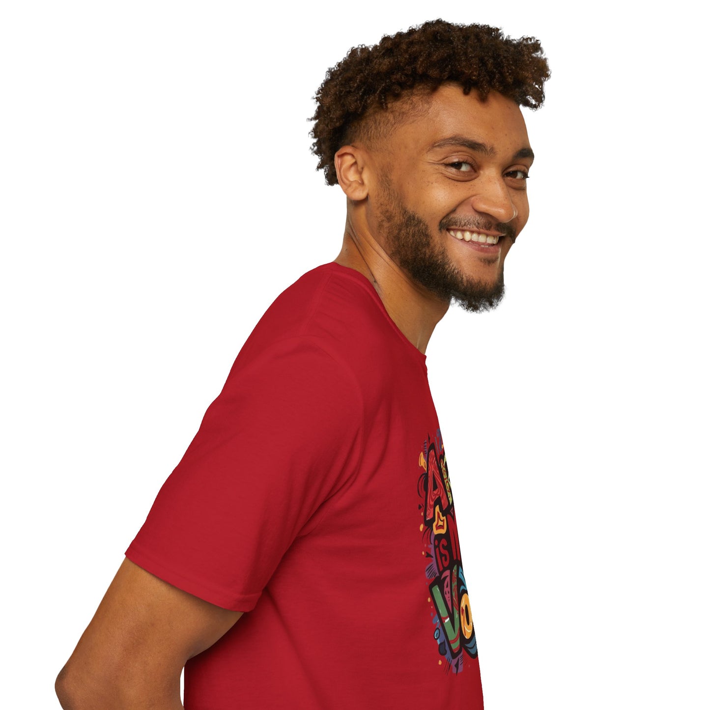 Expressive Art Is My Voice - Unisex Sustainable Graphic T-Shirt