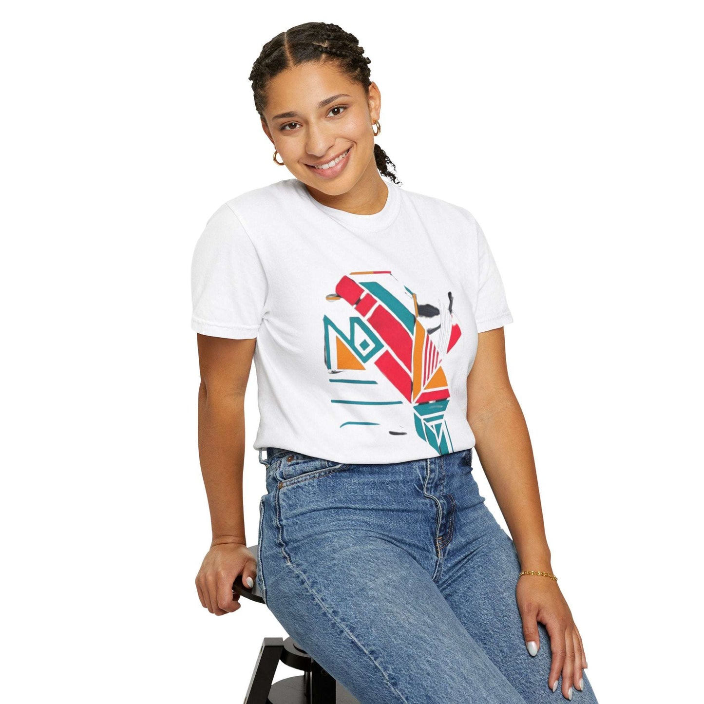 Eagle Eye Graphic AI Art - Vintage Aesthetic Outfit Pullover, OversizeOur stylish Unisex Softstyle T-Shirt, designed for comfort and versatility. Crafted from high-quality, lightweight ring-spun cotton, this tee feels soft against the Solo JourneyWestern Graphic Shirt