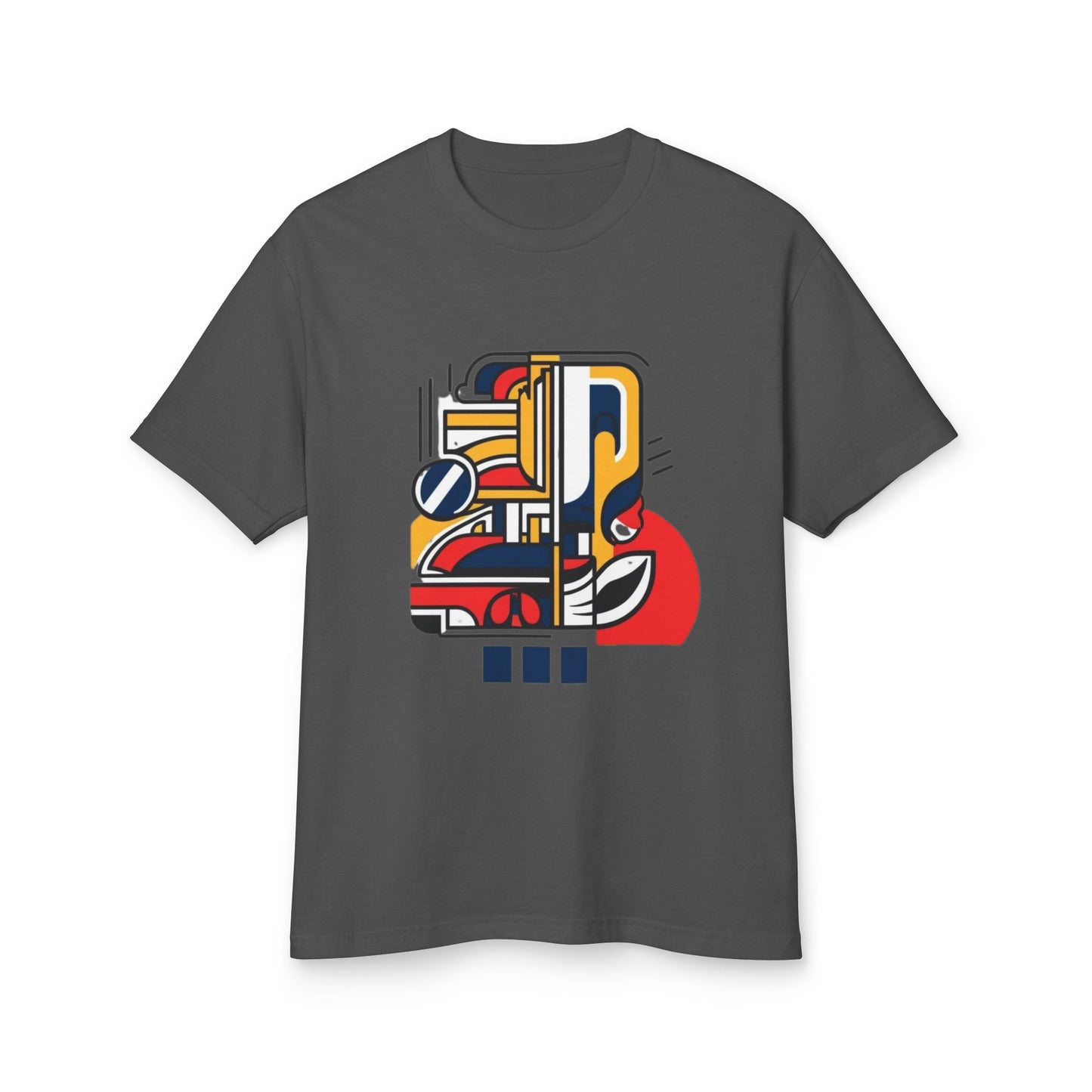 Rick and Morty Futuristic Hub by Solo Journey - Unisex Garment-Dyed Heavyweight Cotton Tee