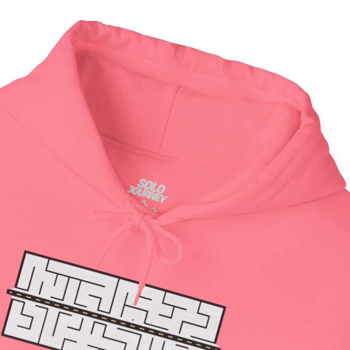 Close-up of the Vintage Rodeo Holiday Pullover fabric texture highlighting the soft organic cotton material and unique rodeo graphic.