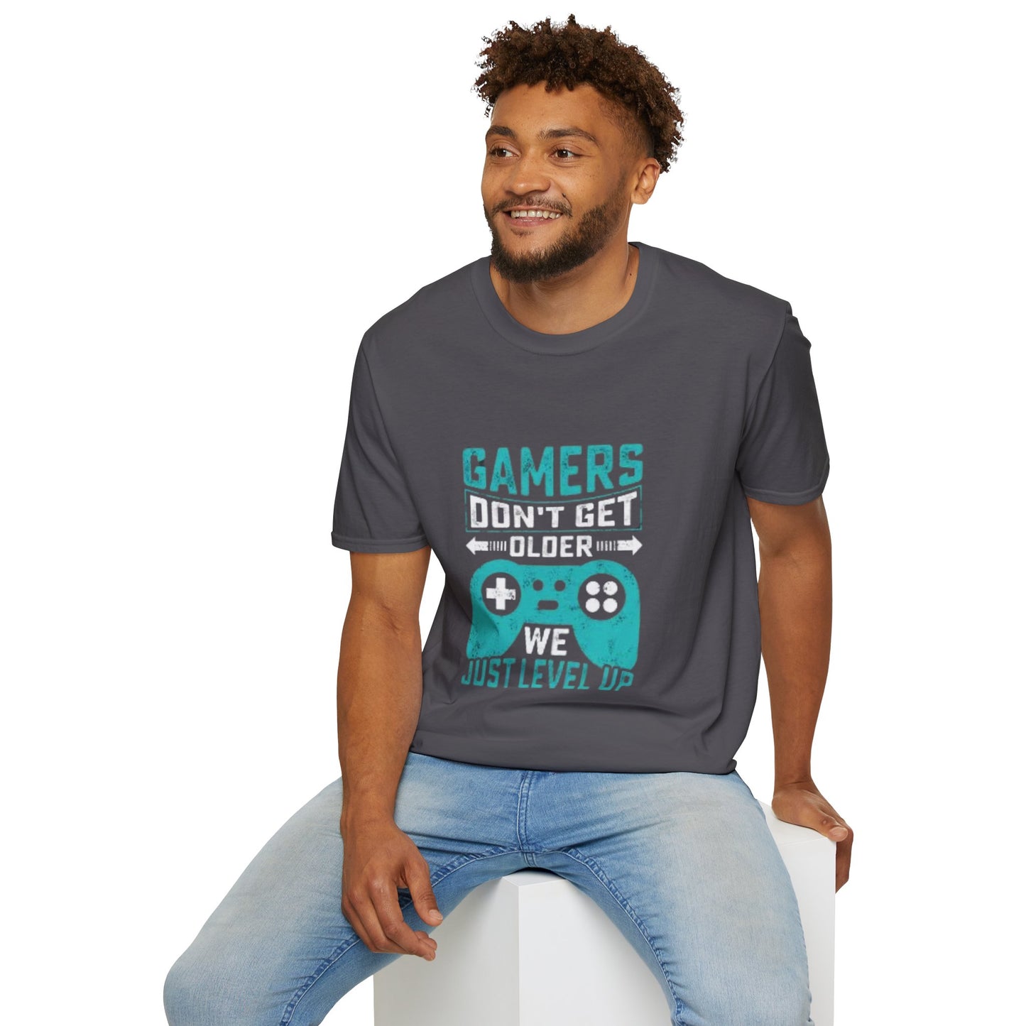 Unisex Organic Cotton Softstyle T-Shirt showcasing its lightweight breathable fabric, perfect for sustainable fashion enthusiasts.