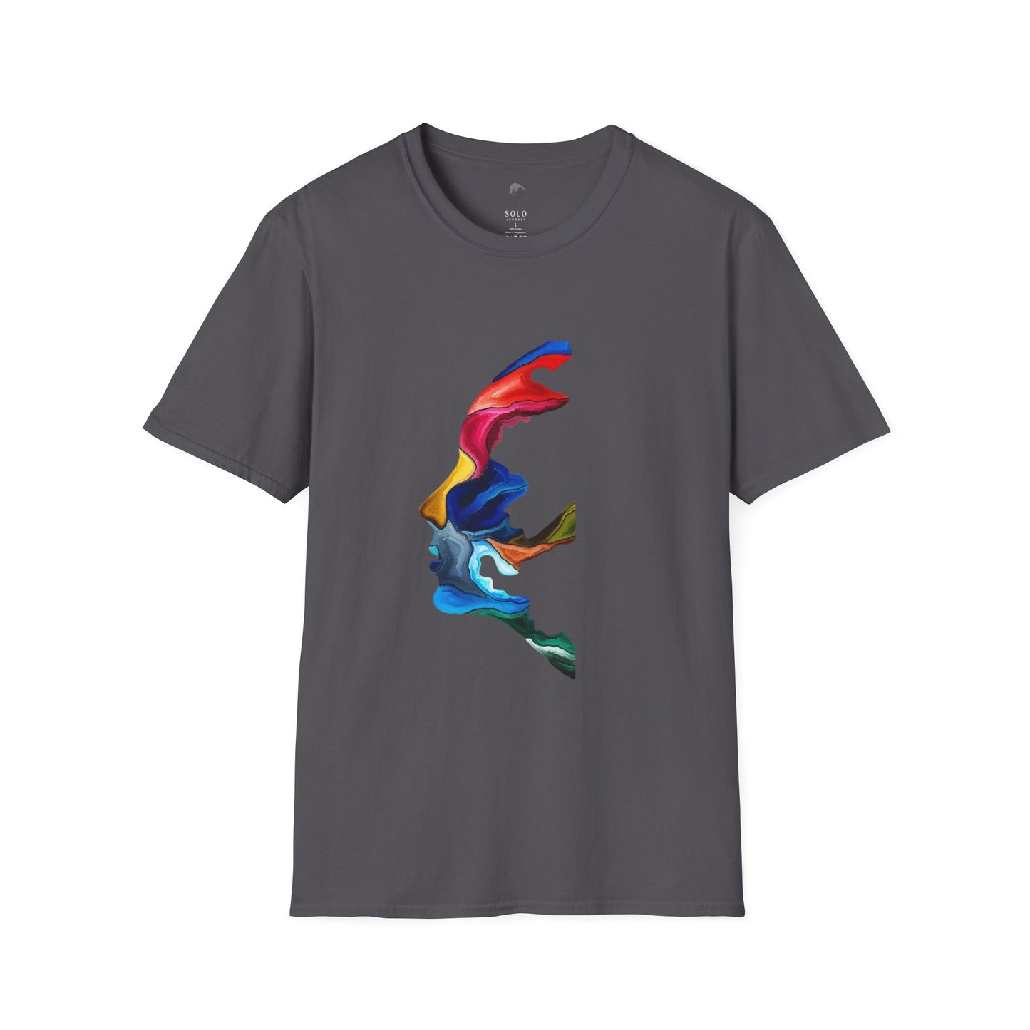 Face Art Masterpiece- Unisex Softstyle Sustainable T-Shirt